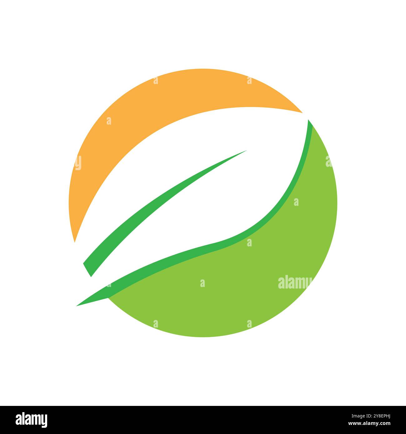 Green leaf illustration nature logo and symbol design Stock Vector ...