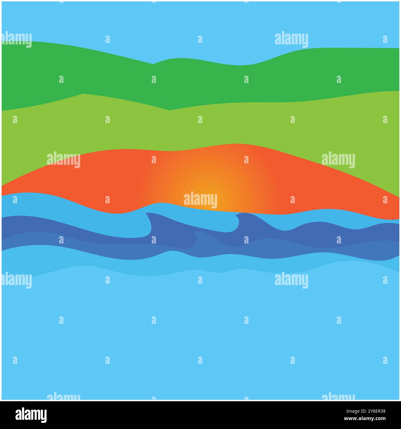 Water wave Logo vector and symbol Template Stock Vector Image & Art - Alamy