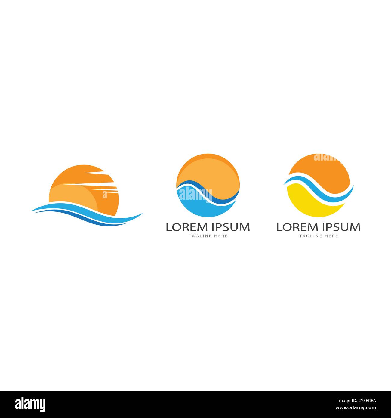 Sun Vector illustration Icon Logo Template design Stock Vector