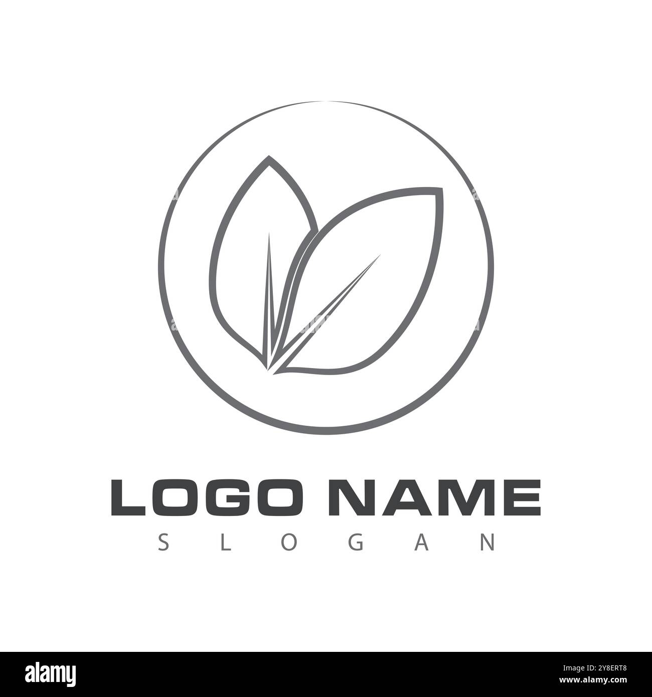 Green leaf illustration nature logo and symbol design Stock Vector ...