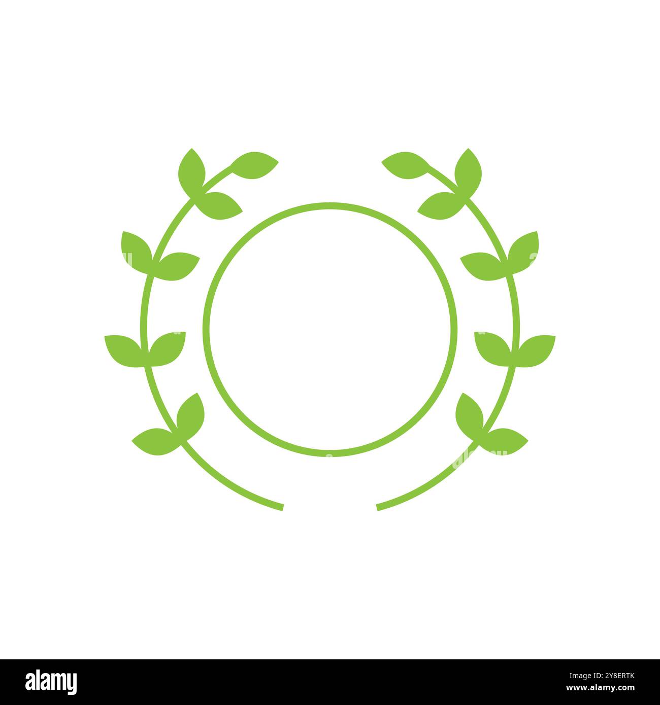 Green leaf illustration nature logo and symbol design Stock Vector ...