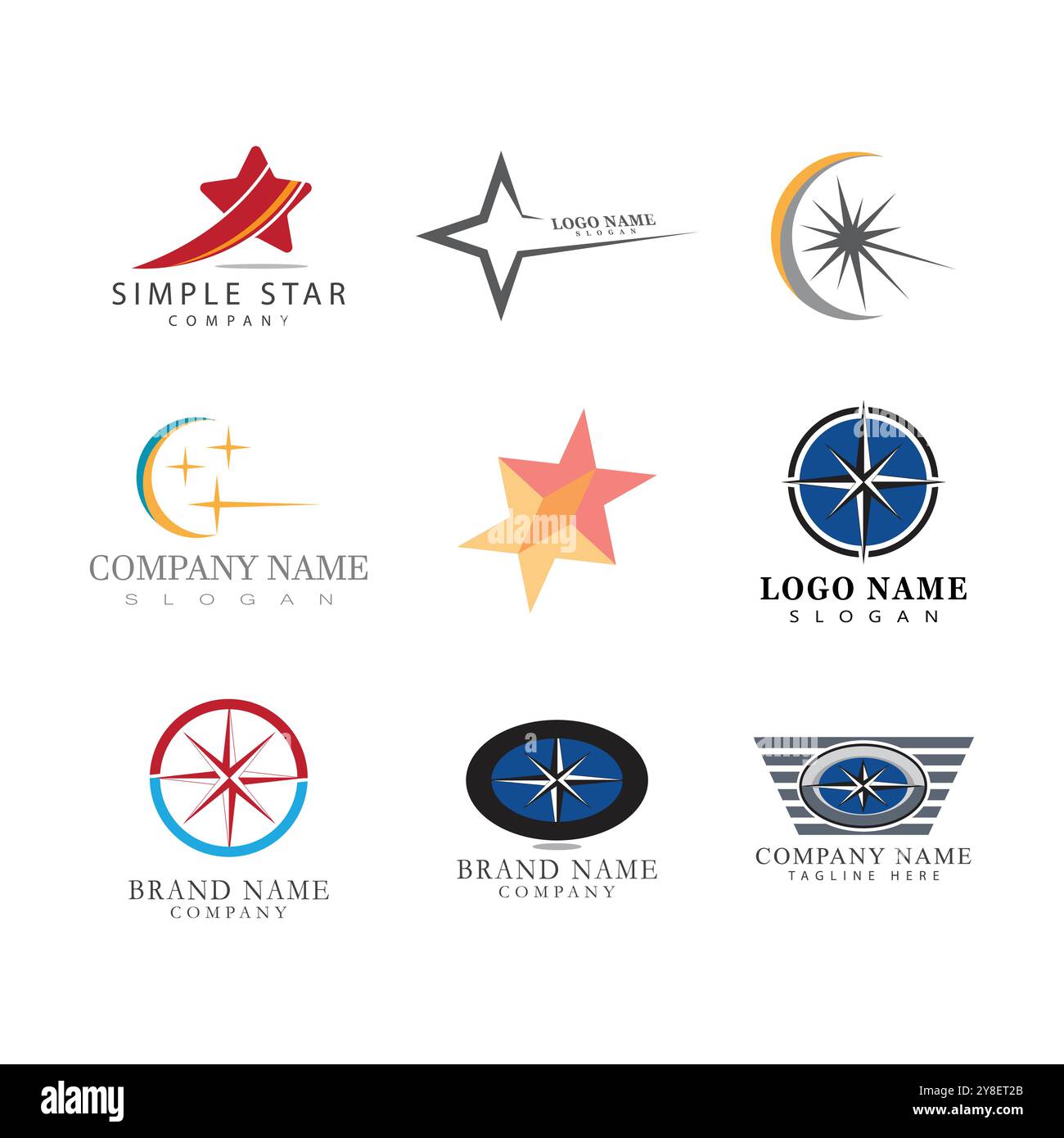 Star icon Template vector illustration design Stock Vector