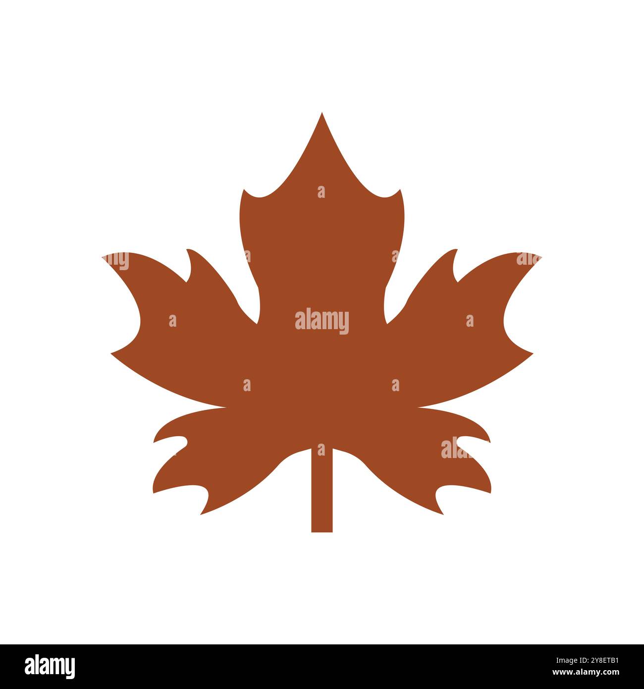 Maple leaf logo Template vector icon illustration design Stock Vector