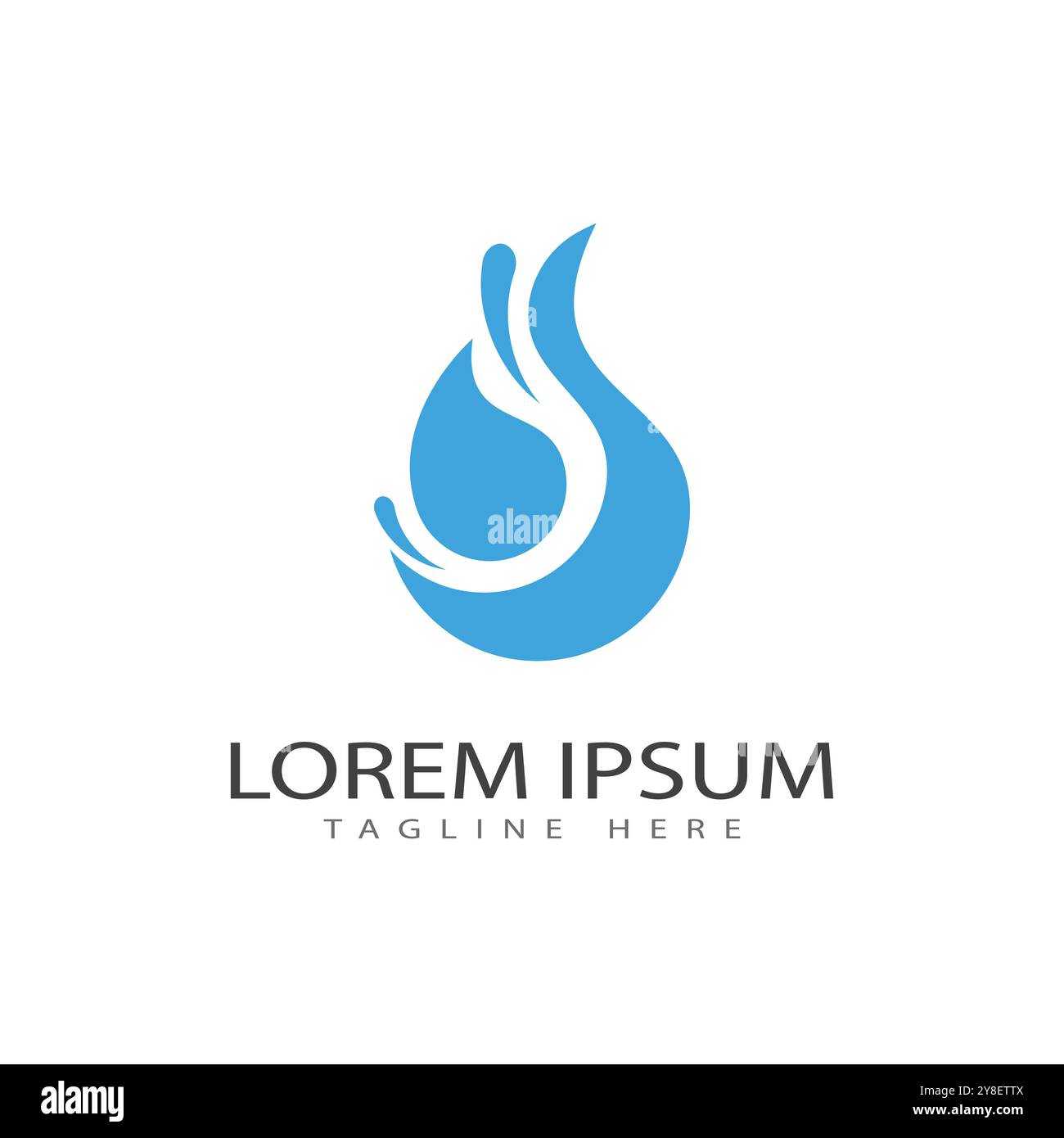 Water drop illustration logo vector design Stock Vector Image & Art - Alamy