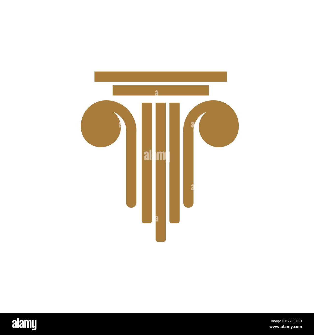 Vector Column Logo Column Logo vector symbol Template Stock Vector Image & Art - Alamy