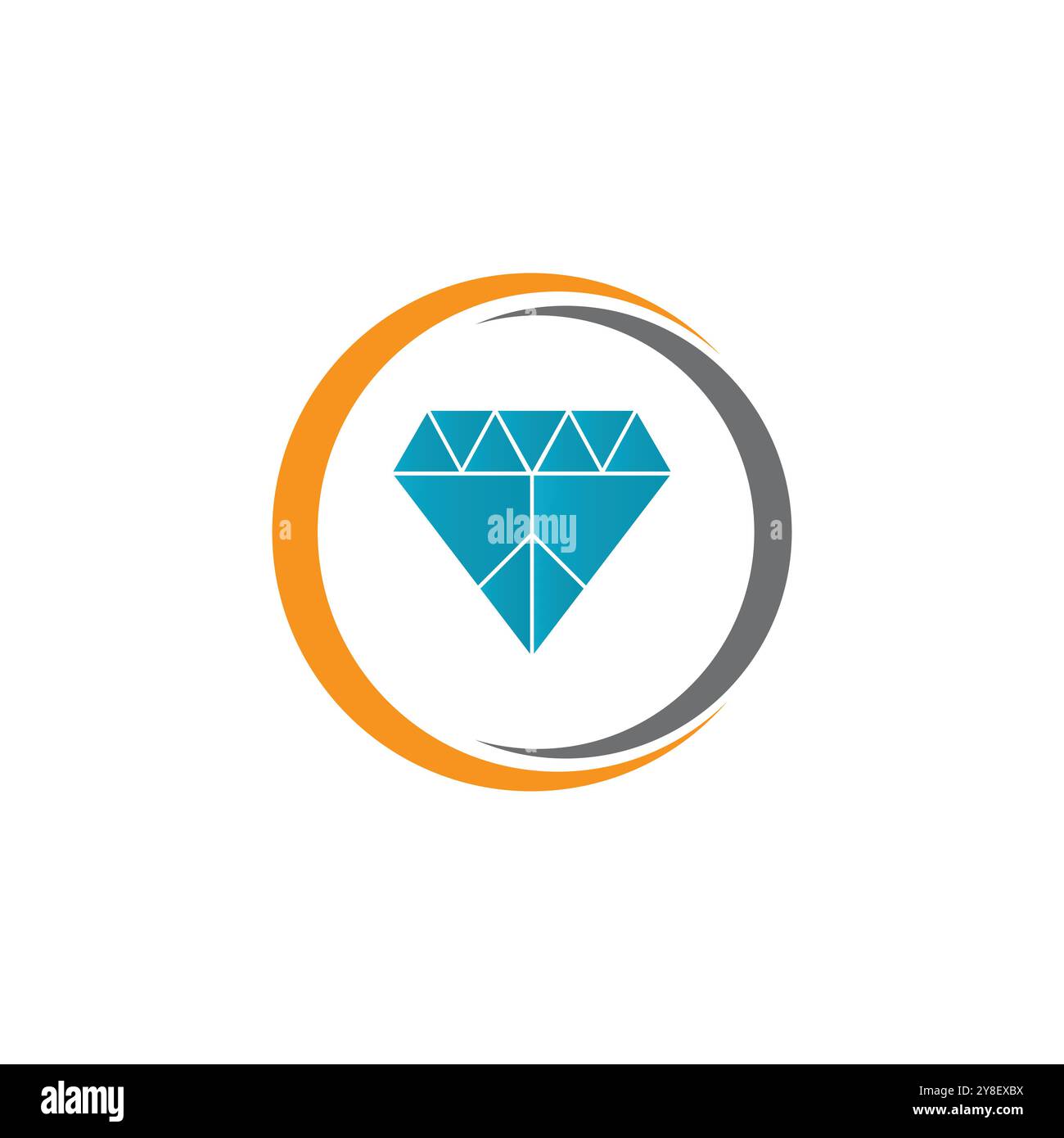 Diamond logo vector template symbol design Stock Vector Image & Art - Alamy