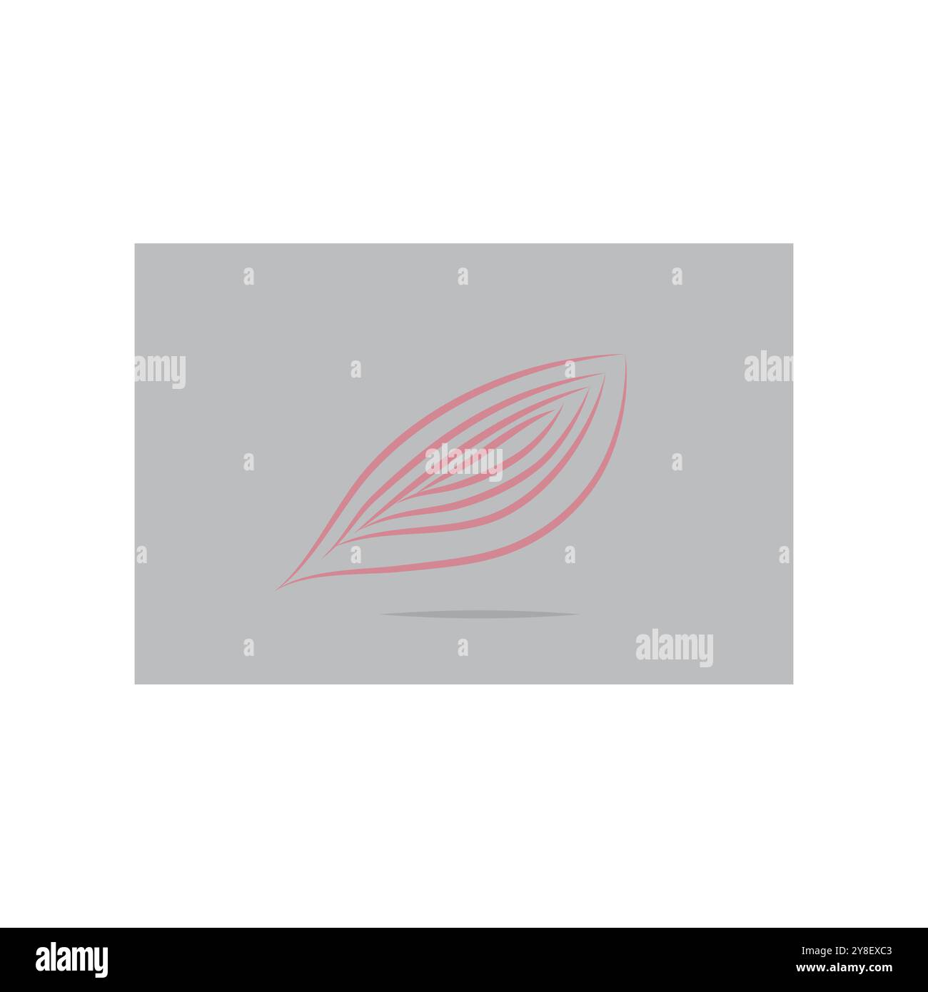 Leaf palm logo vector template symbol and design Stock Vector