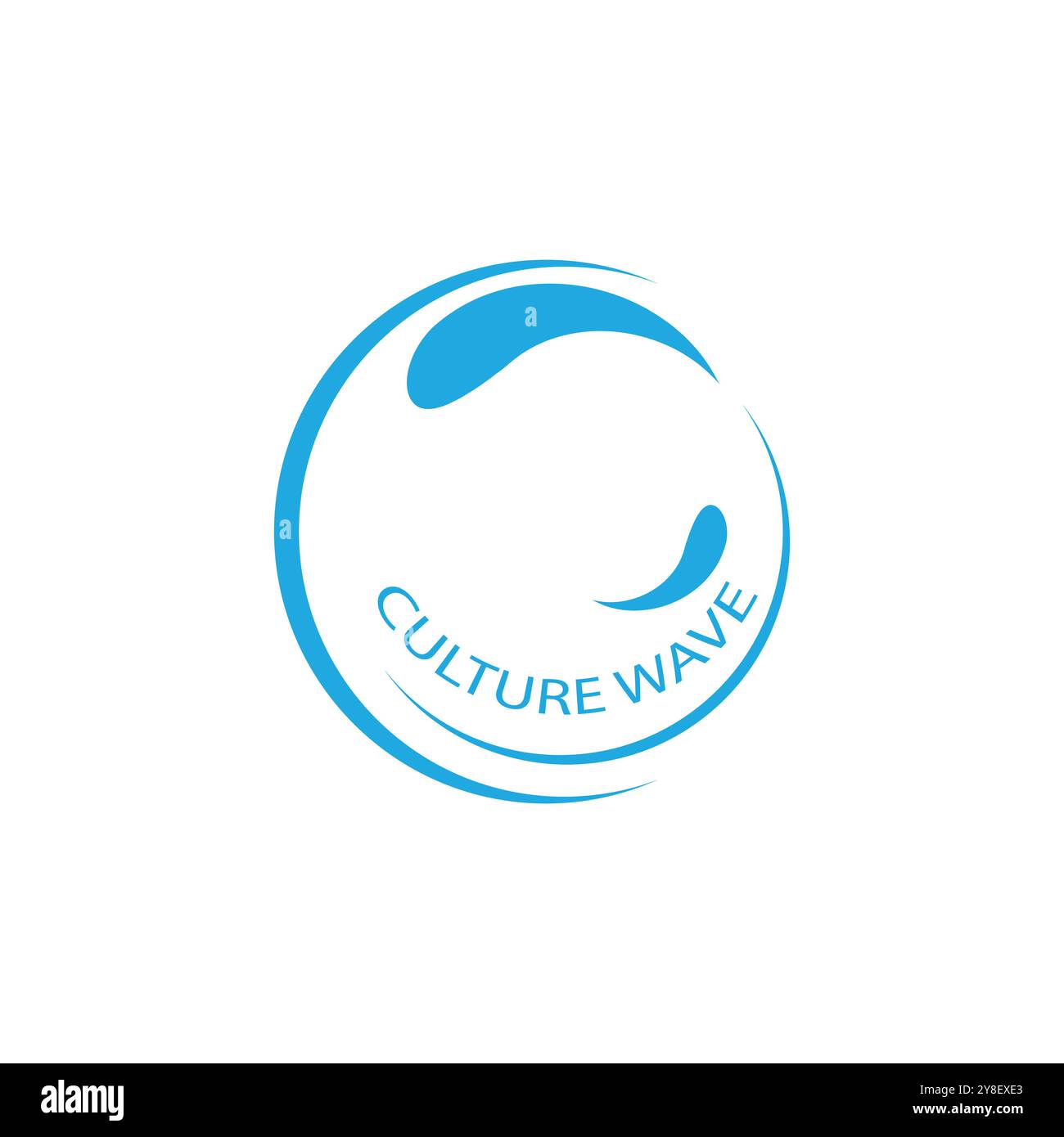 Water wave Logo vector and symbol Template Stock Vector
