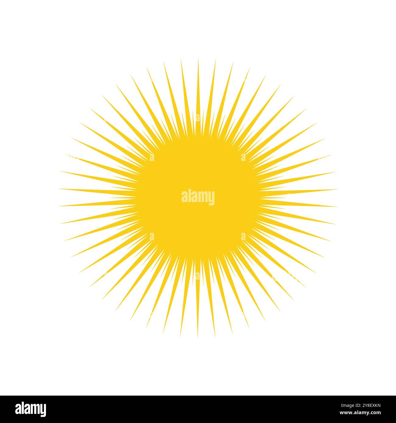 sun ilustration logo vector icon template Stock Vector