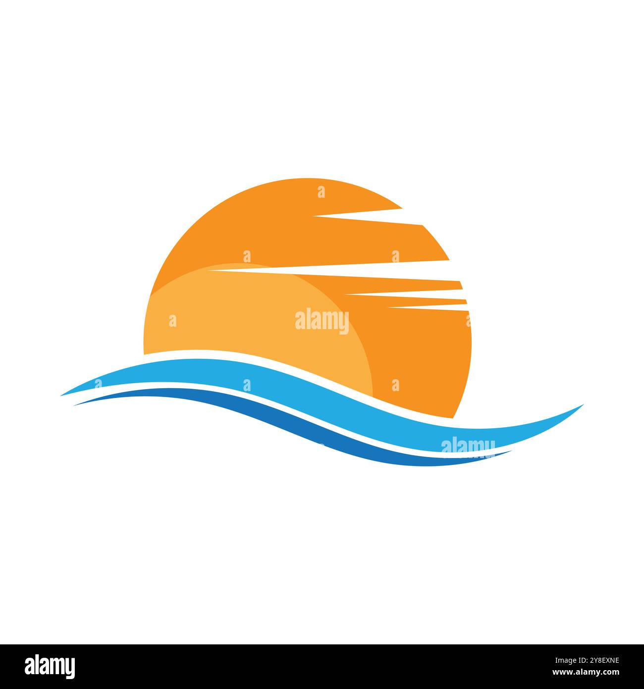 sun ilustration logo vector icon template Stock Vector Image & Art - Alamy