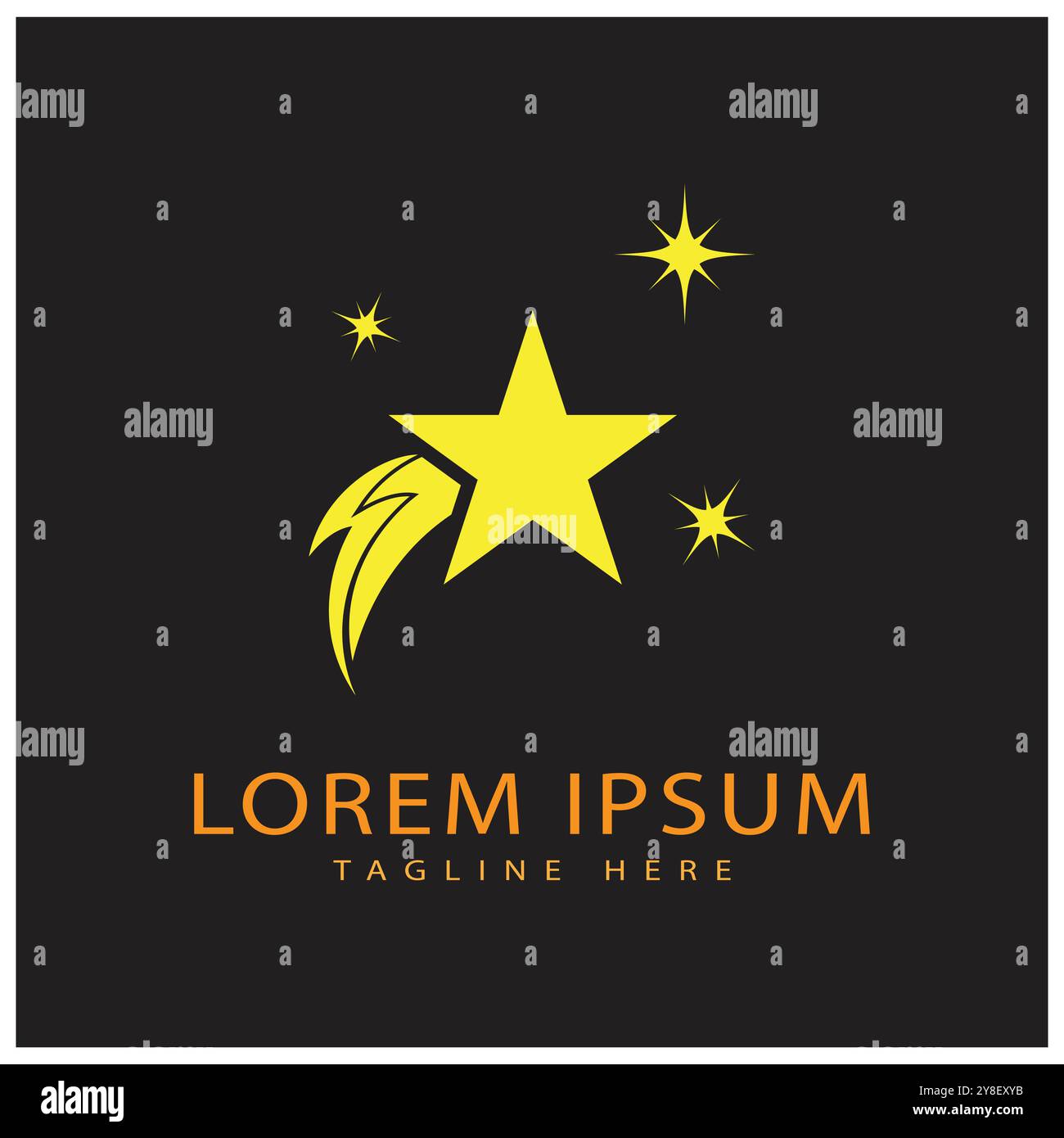 Star Logo illustration vector and symbol design Stock Vector