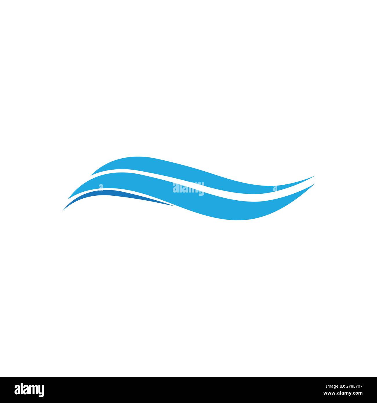 Water wave Logo vector and symbol Template Stock Vector Image & Art - Alamy