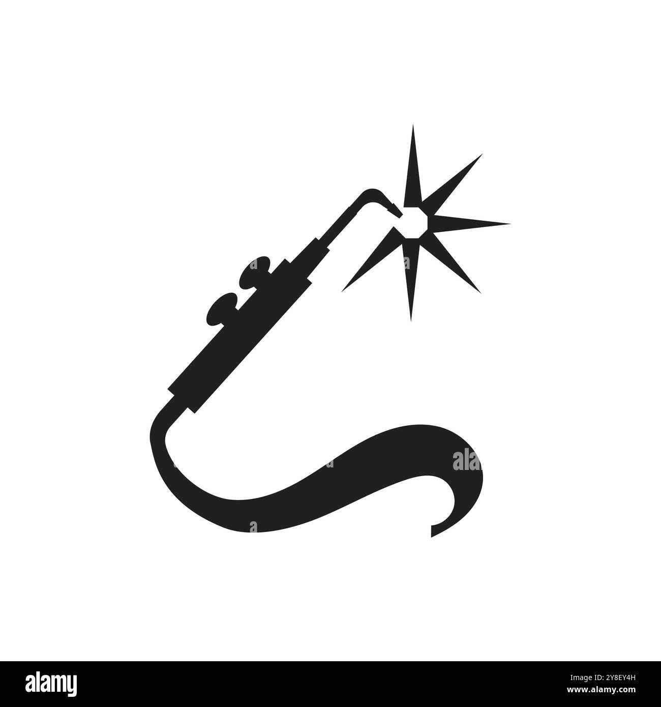 Welding Tool Vector Icon Design Illustration Stock Vector
