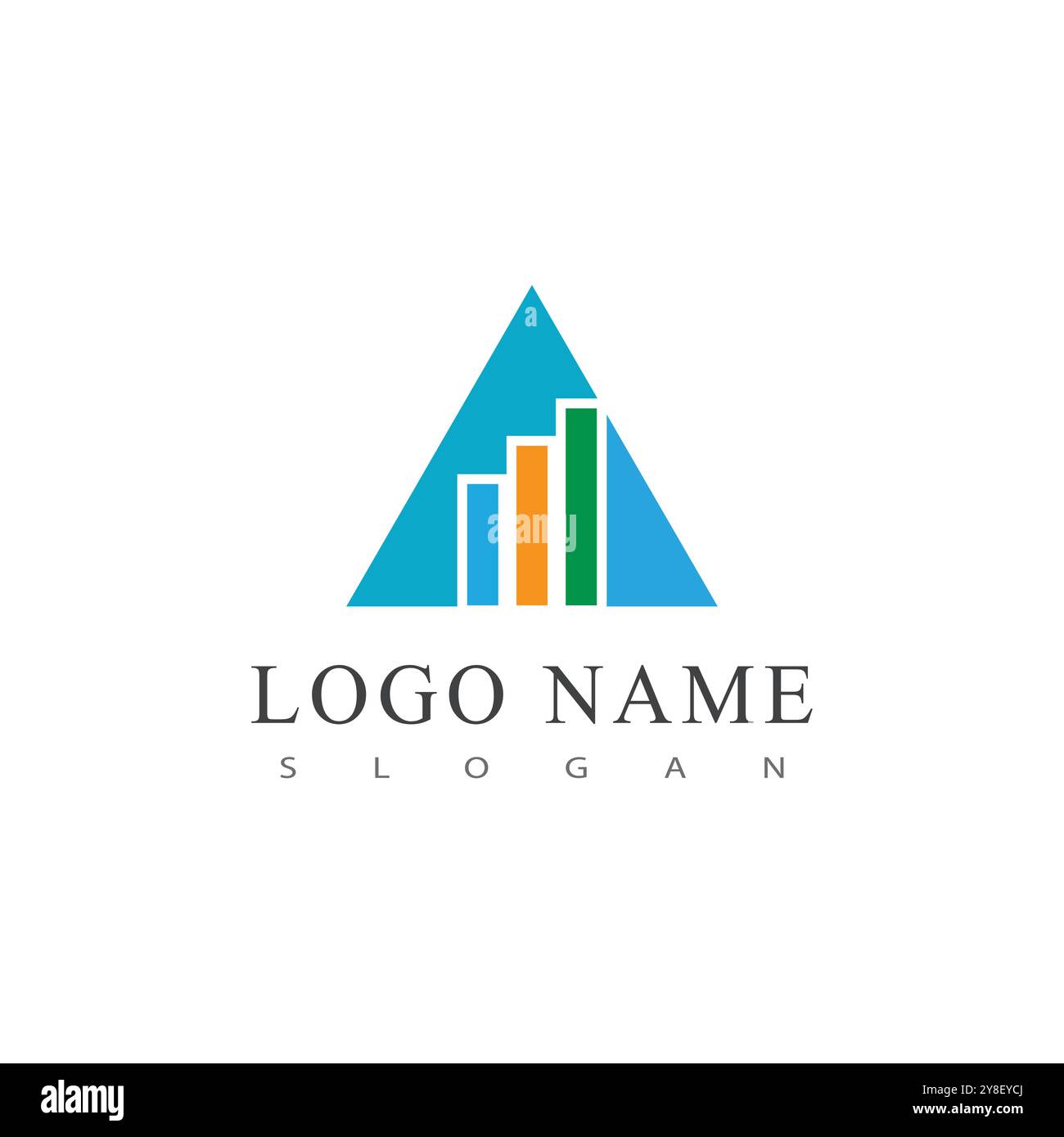 Business Finance logo template vector Stock Vector