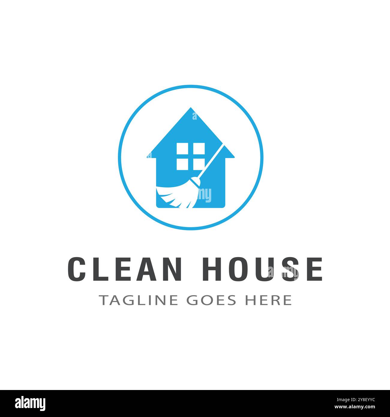 Cleaning Logo Template vector symbol nature Stock Vector