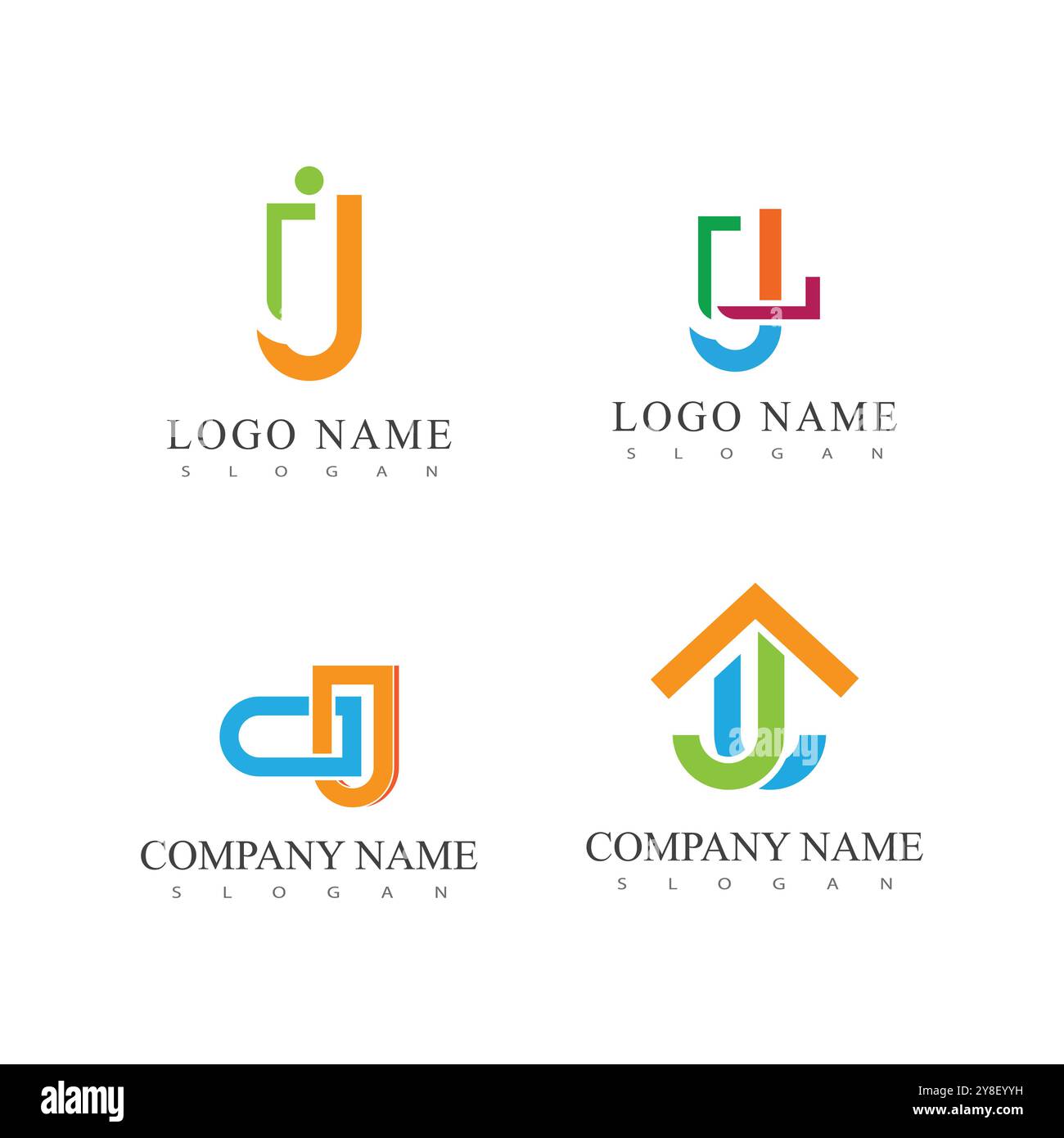 Business Finance logo template vector Stock Vector