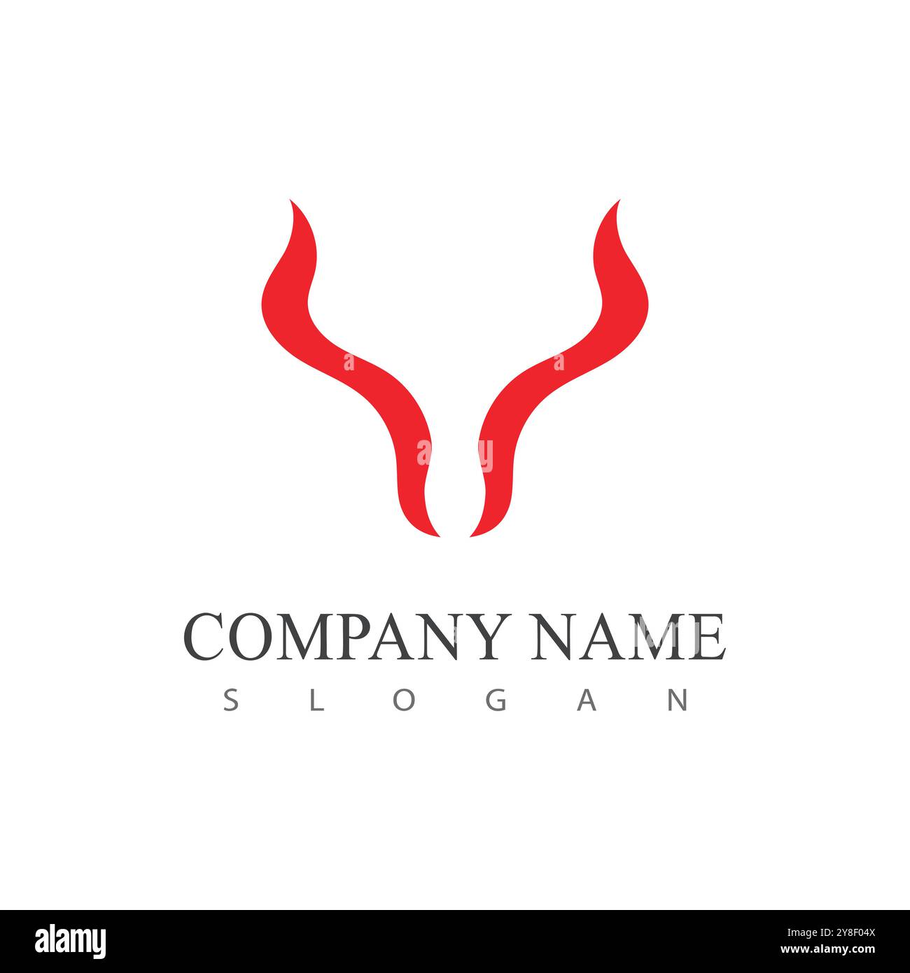Horn logo vector template and symbol Stock Vector Image & Art - Alamy