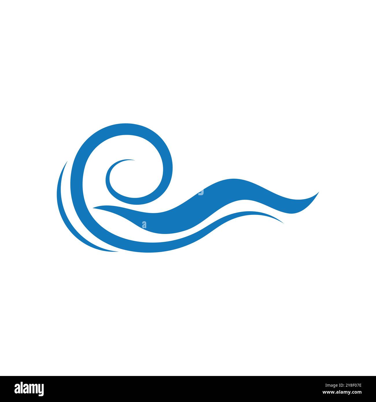 Water wave Logo vector and symbol Template Stock Vector Image & Art - Alamy