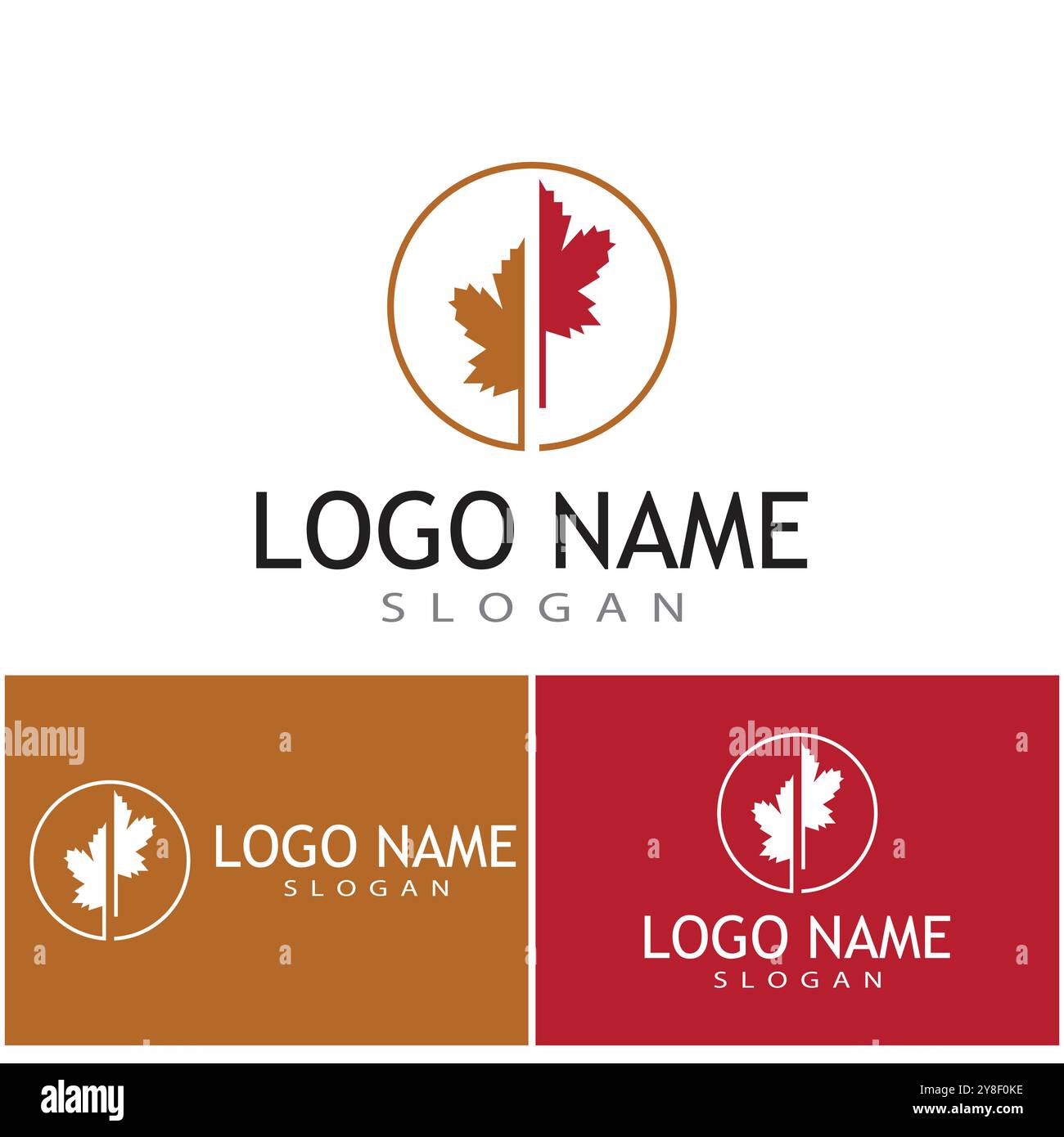 Maple Design Maple leaf vector illustration design template Stock Vector Image & Art ...