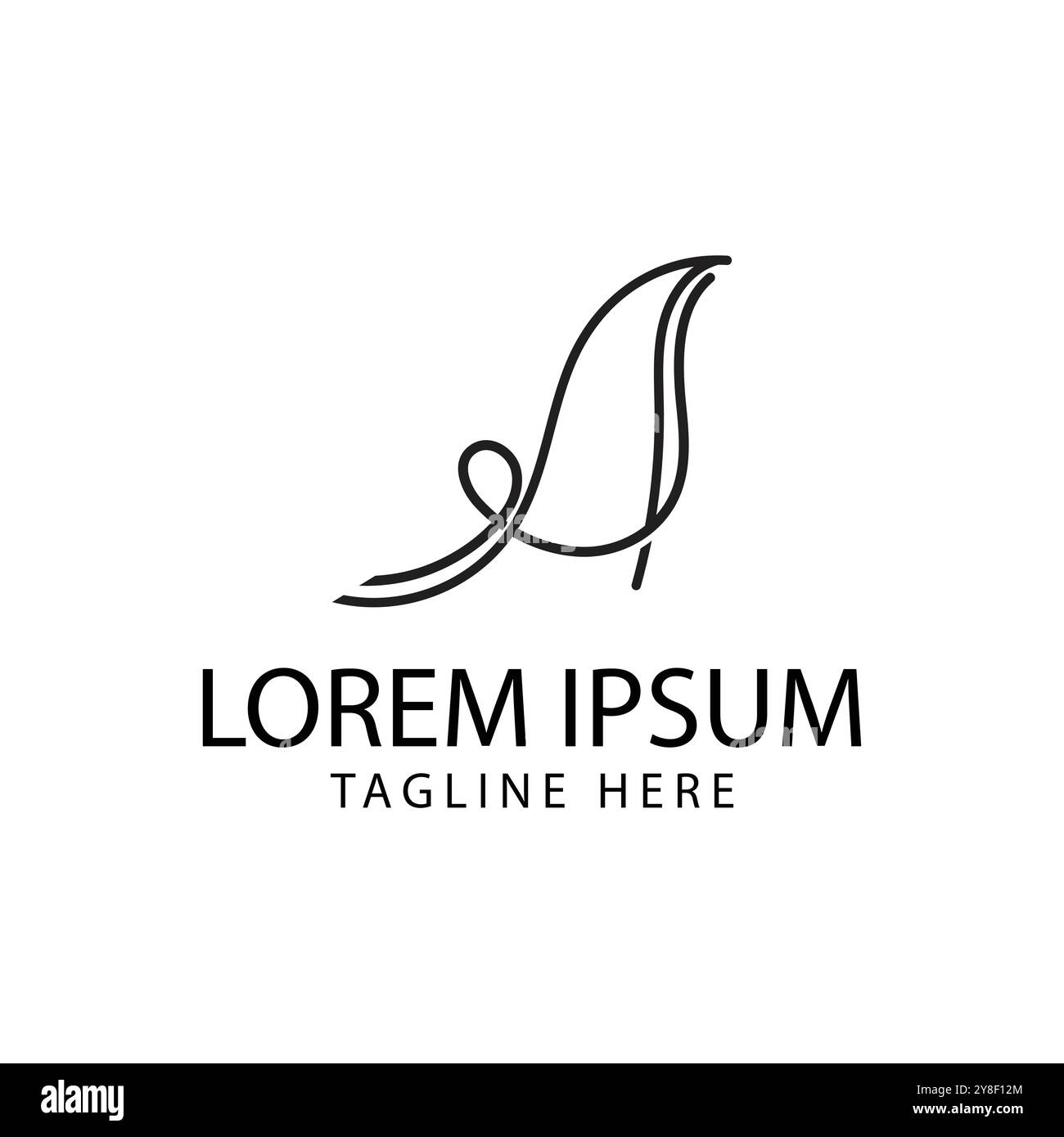 A logo vector template and symbol design Stock Vector