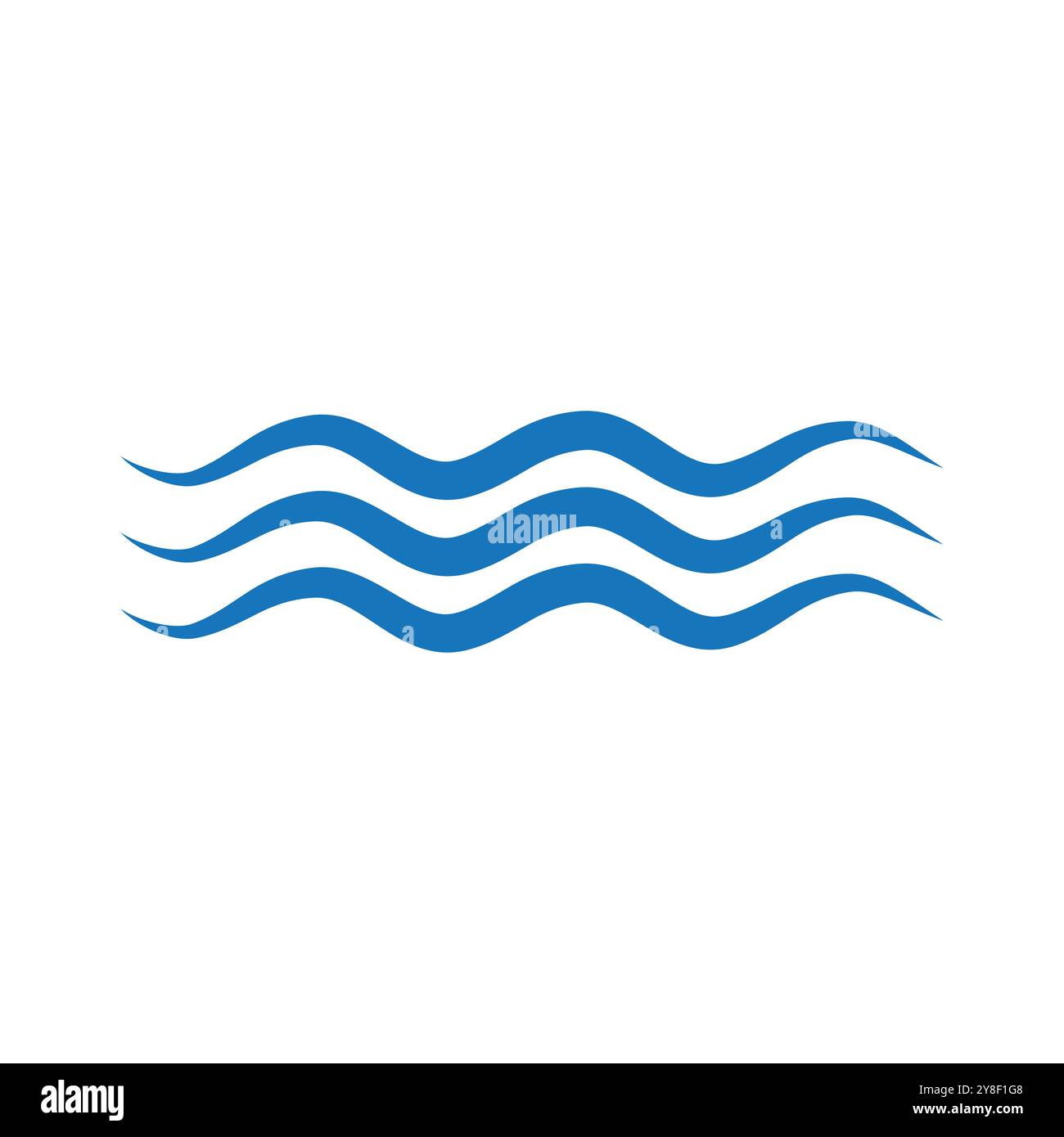 Water wave Logo vector and symbol Template Stock Vector Image & Art - Alamy