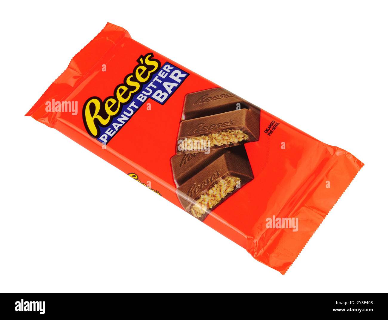 Reese's peanut butter bar, peanut butter crème covered with milk ...