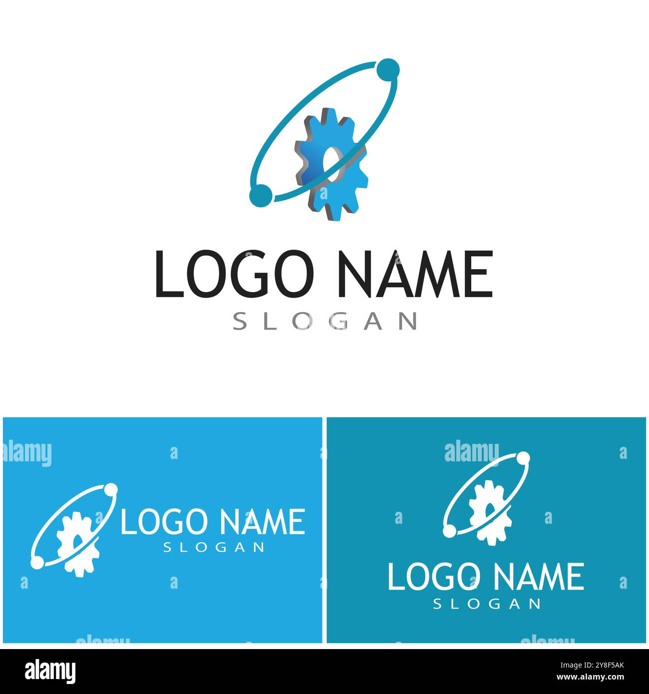 Technology logo template vector illustration Stock Vector Image & Art ...