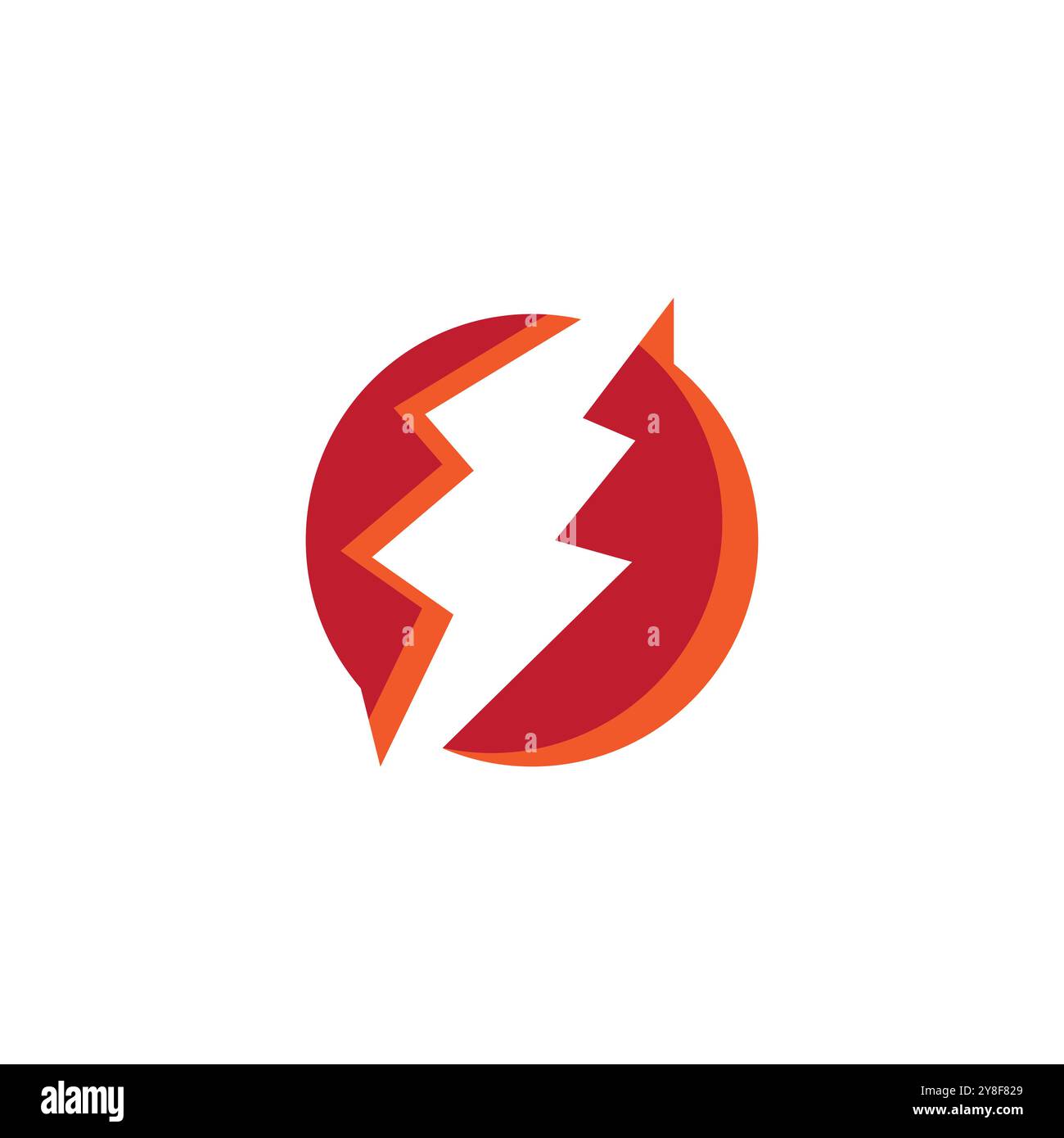 Lightning  Logo Template vector symbol nature Stock Vector
