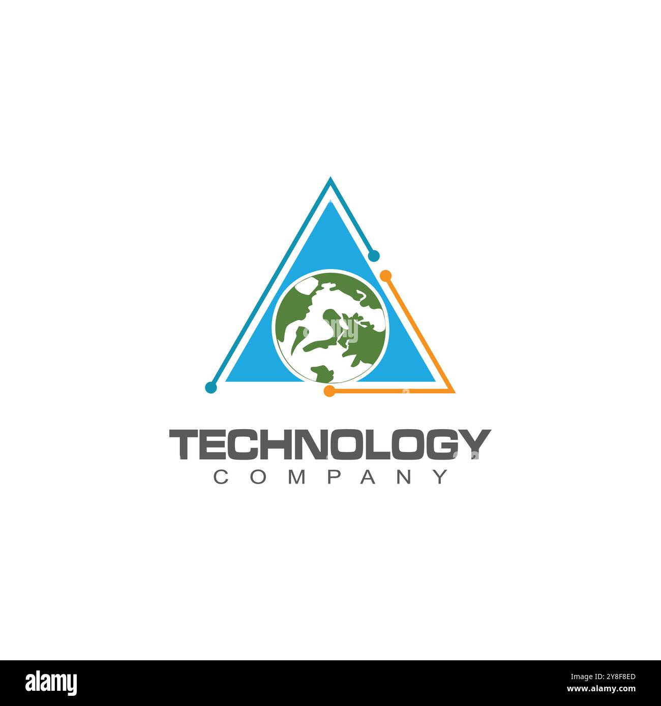 Technology logo template vector illustration Stock Vector Image & Art ...