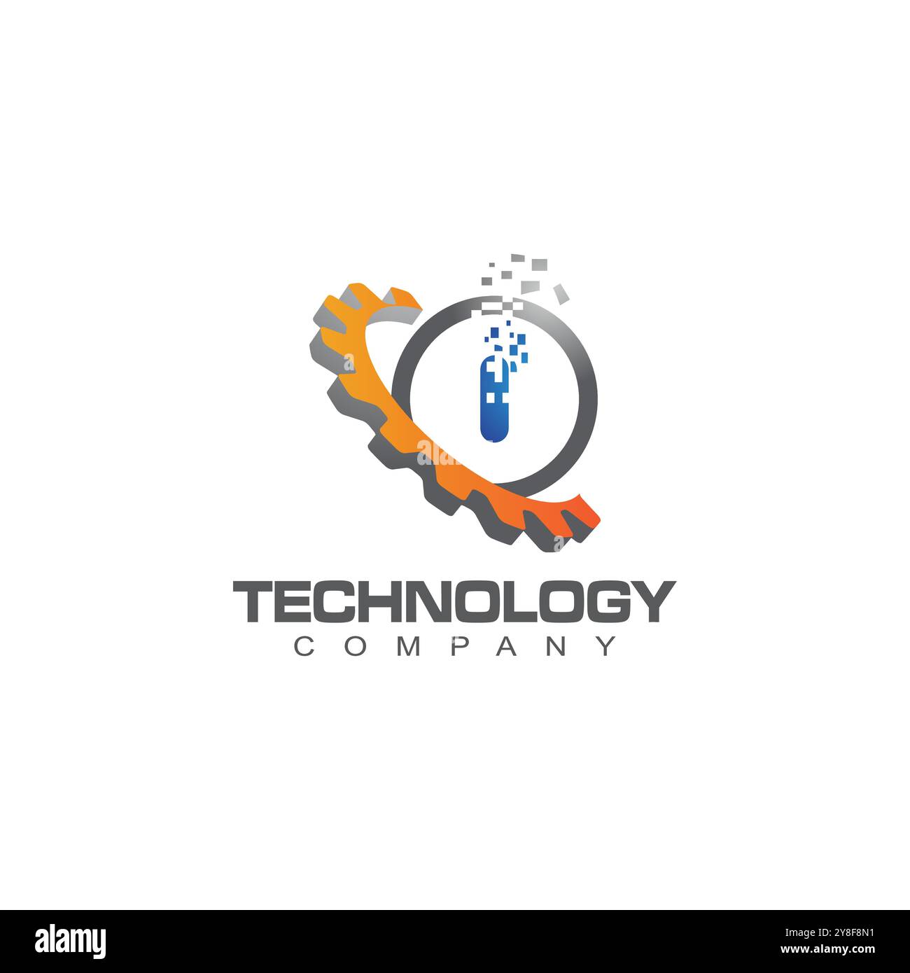 Technology logo template vector illustration Stock Vector Image & Art ...