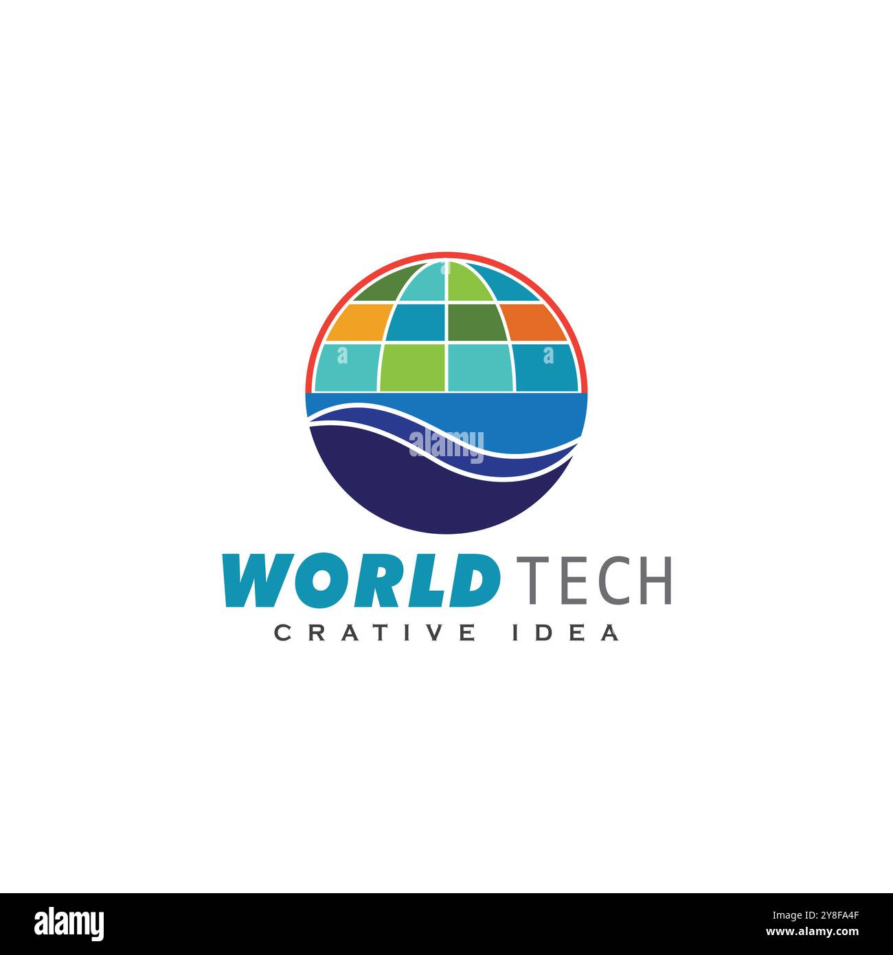 Technology logo template vector illustration Stock Vector Image & Art ...