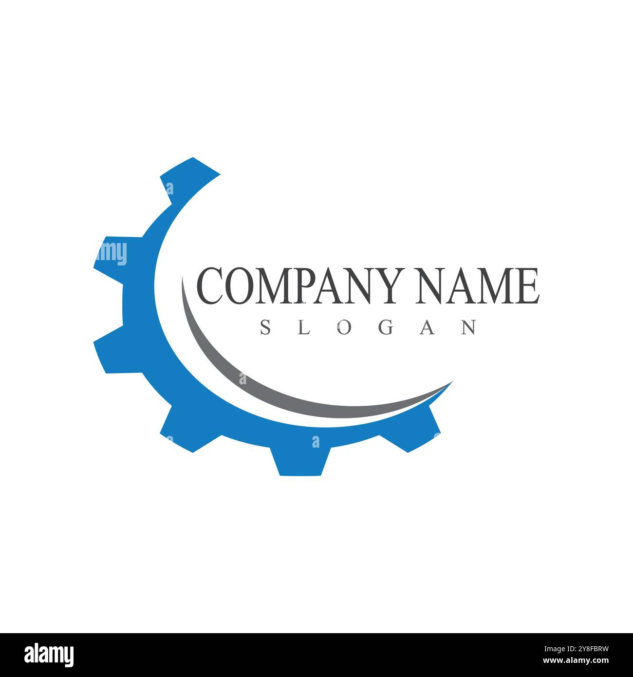 Gear Logo Template vector icon illustration design Stock Vector