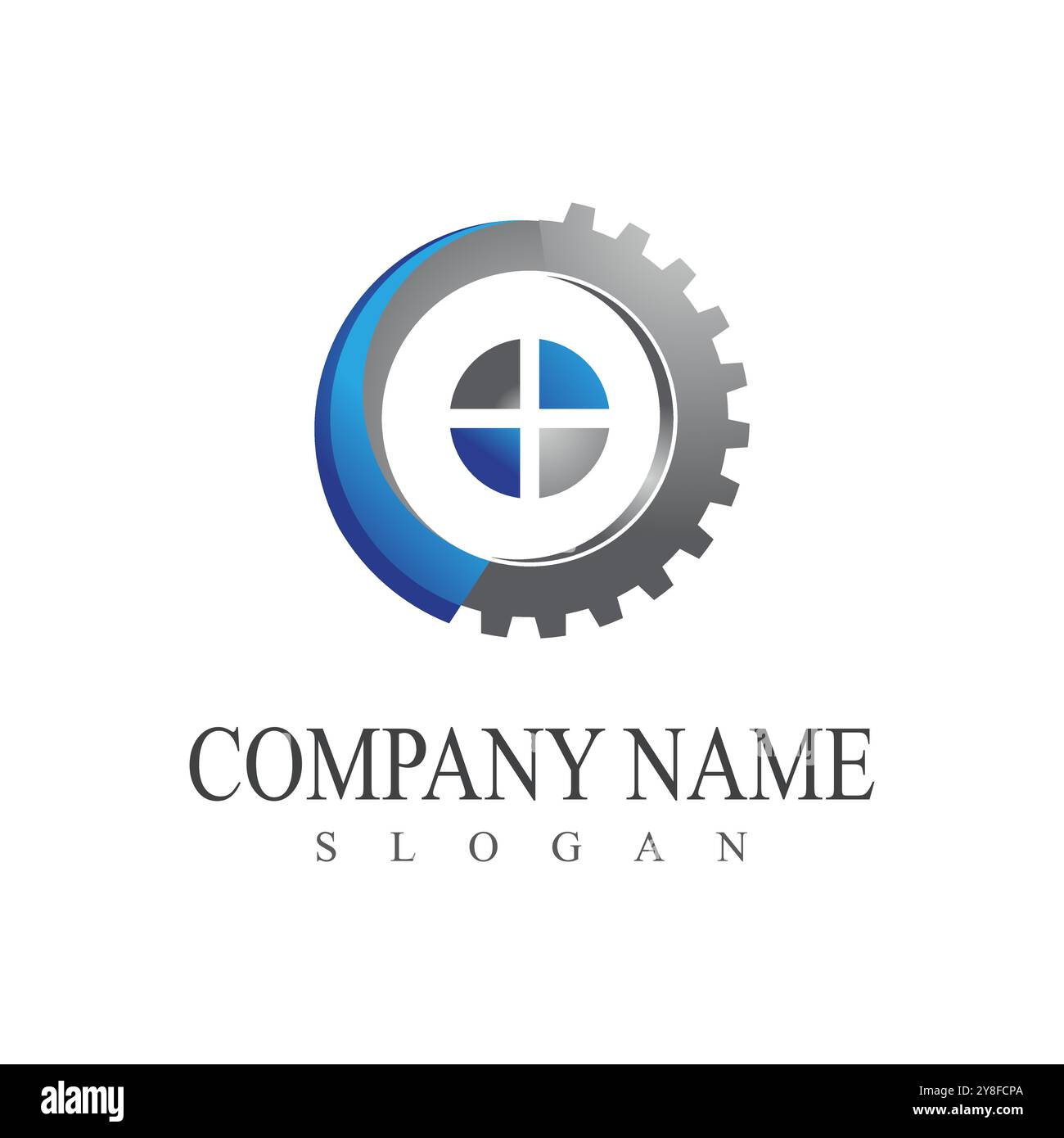 Gear Logo Template vector icon illustration design Stock Vector