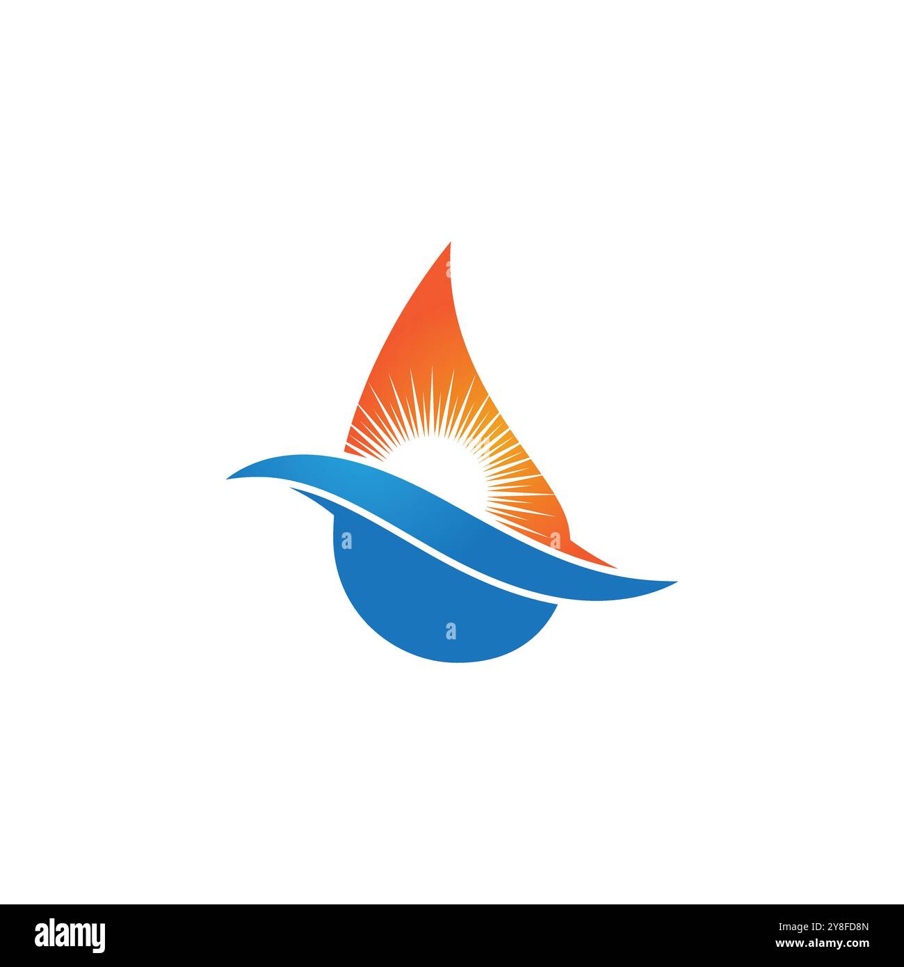 Water drop Logo Template vector illustration design Stock Vector