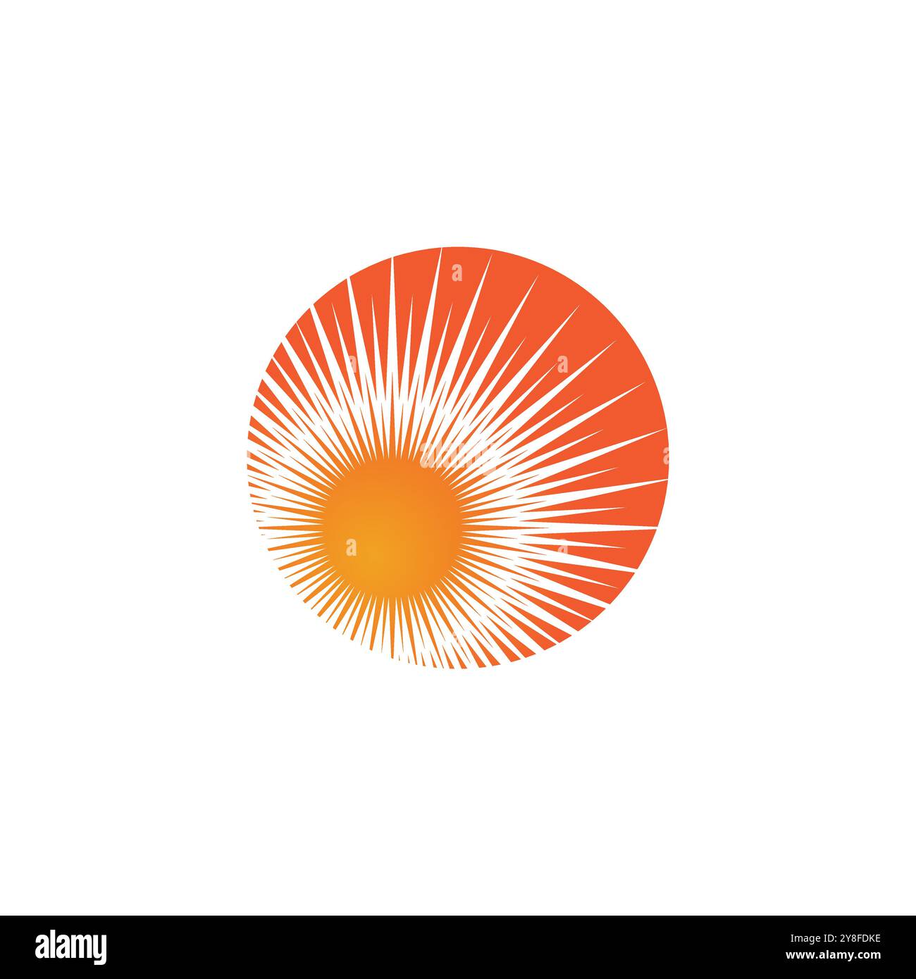 Sun Vector illustration Icon Logo Template design Stock Vector