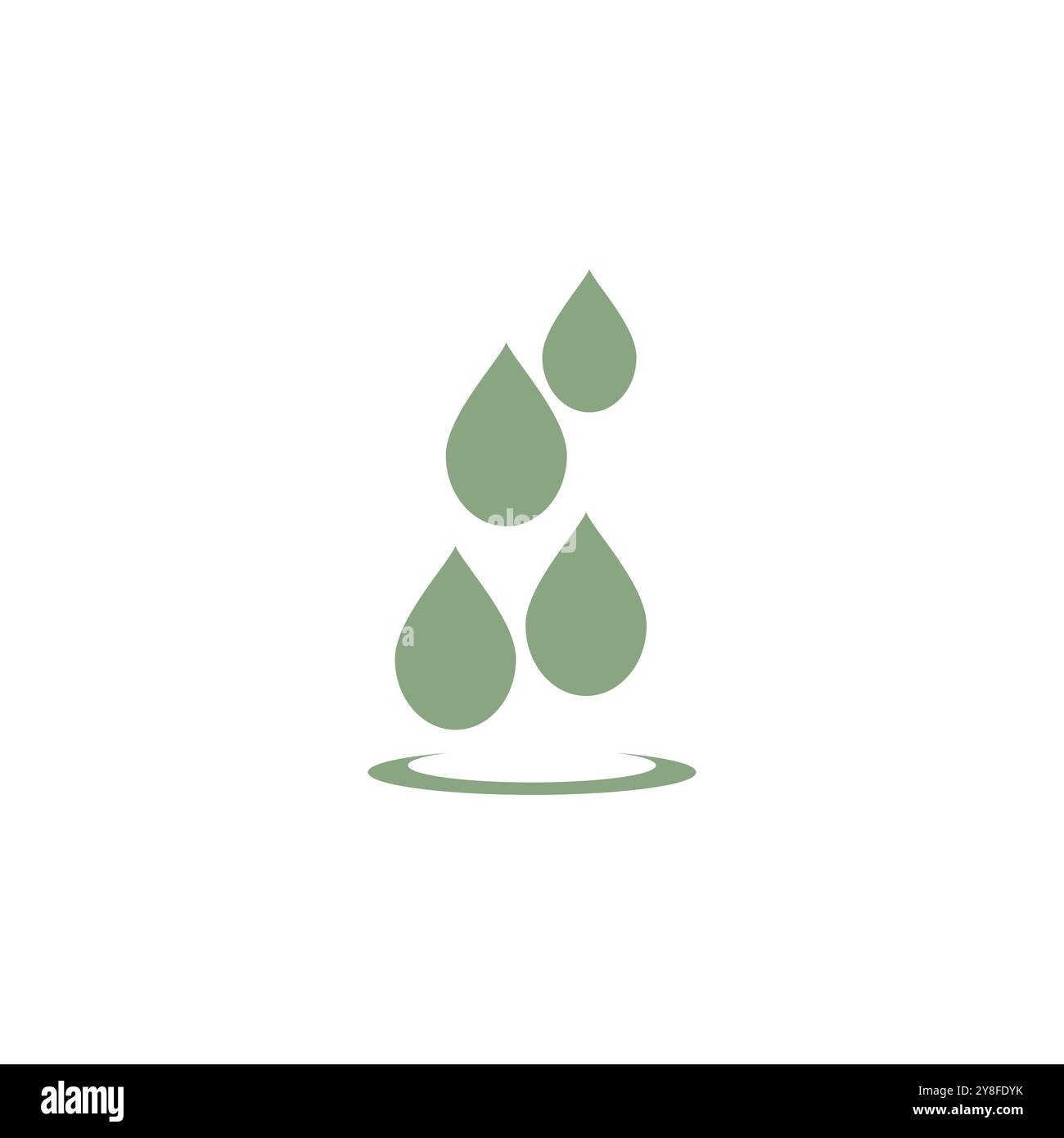 Water drop Logo Template vector illustration design Stock Vector Image ...