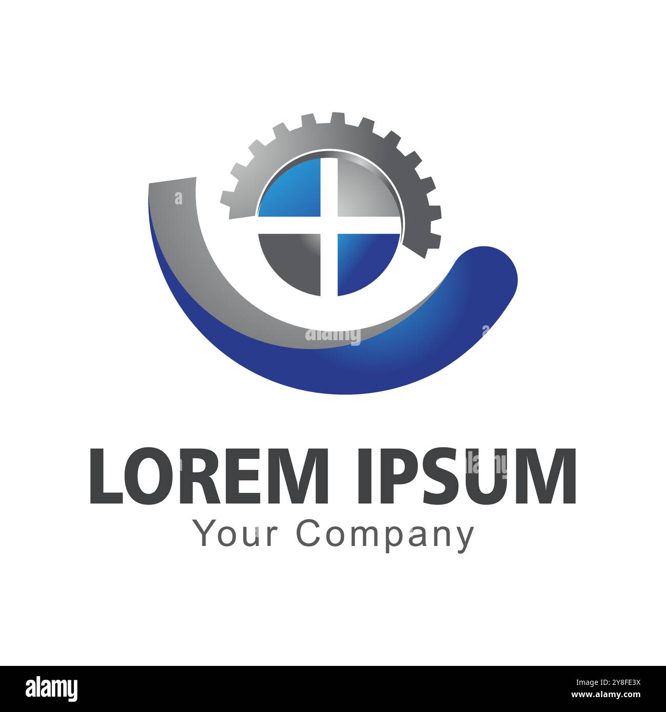 Gear Logo Template vector icon illustration design Stock Vector