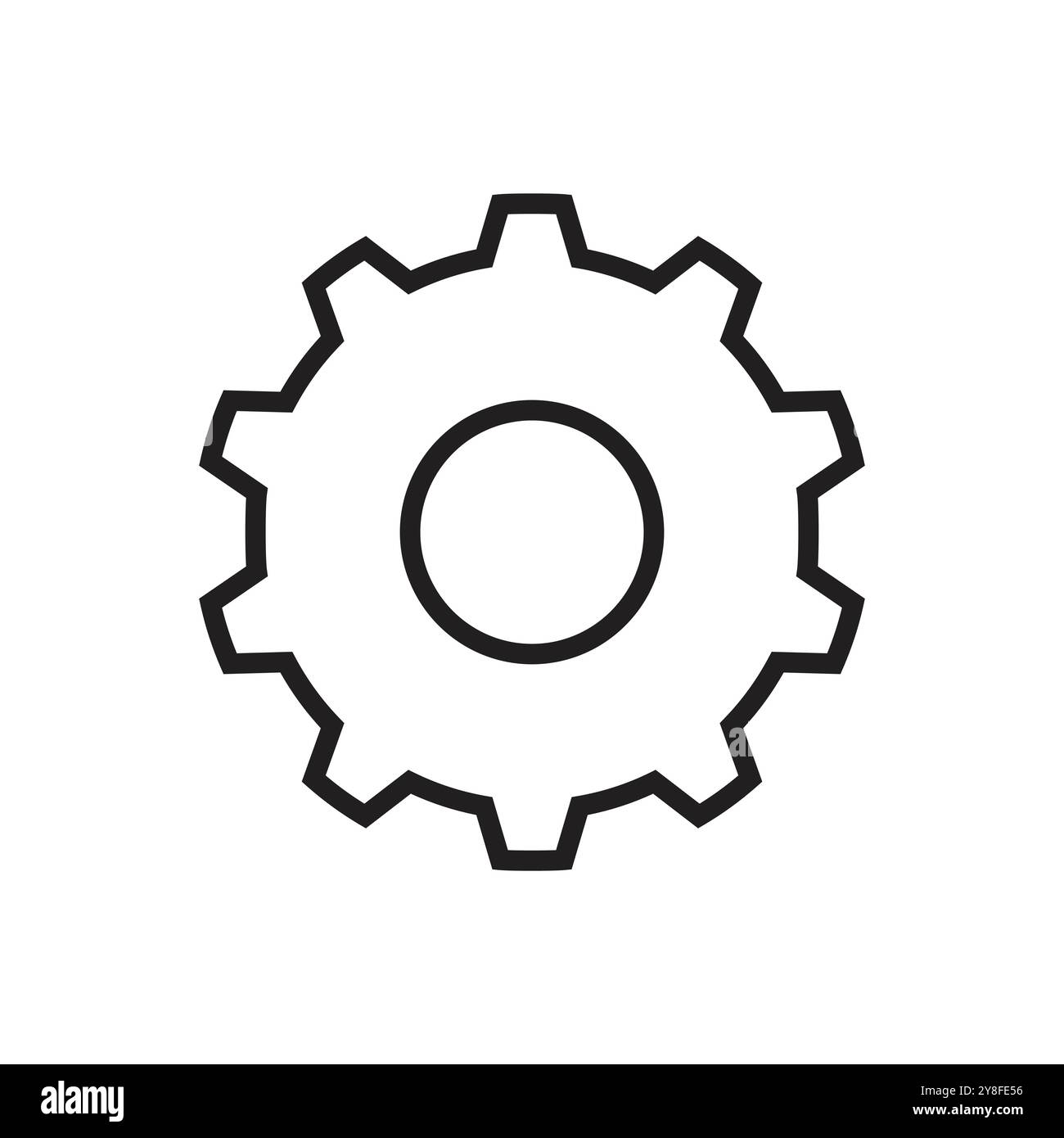 Gear Logo Template vector icon illustration design Stock Vector