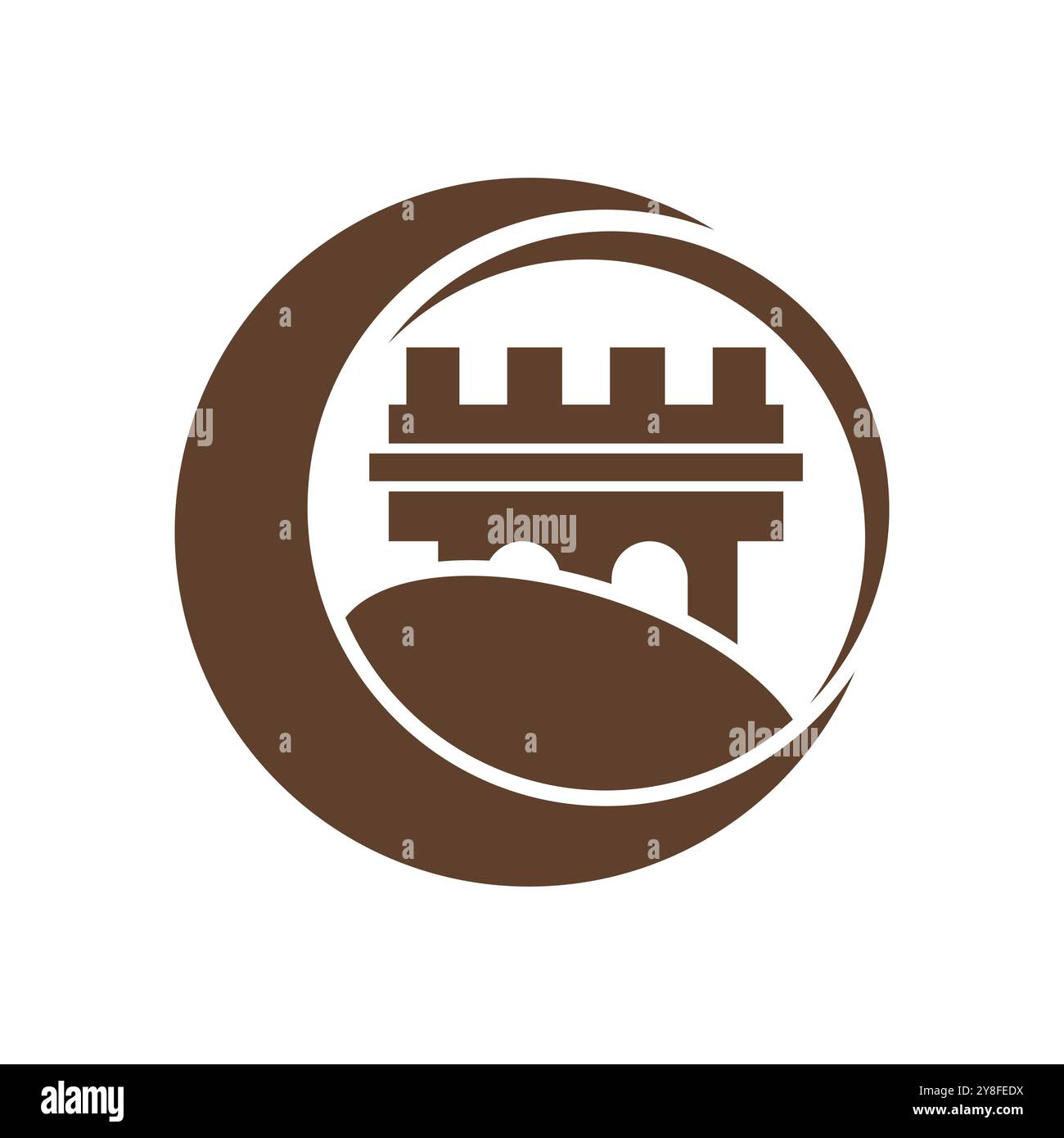 castle logo vector symbol Stock Vector Image & Art - Alamy