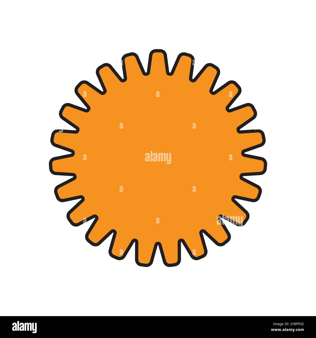 Gear Logo Template vector icon illustration design Stock Vector
