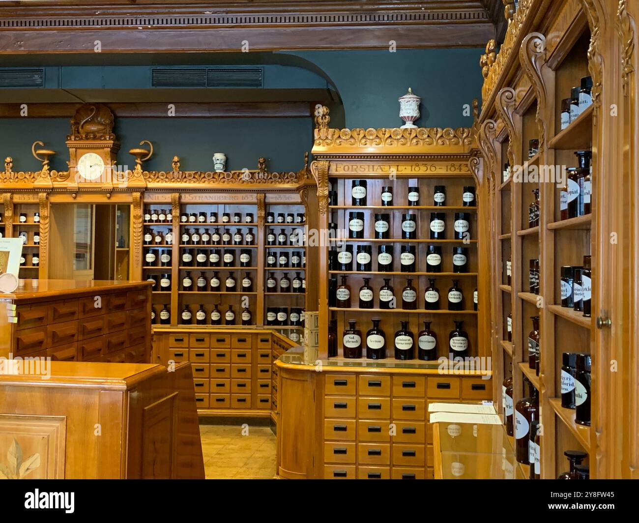 Apoteket Svanen pharmacie chemist, Lund, Sweden - Smartphone Captured Stock Image