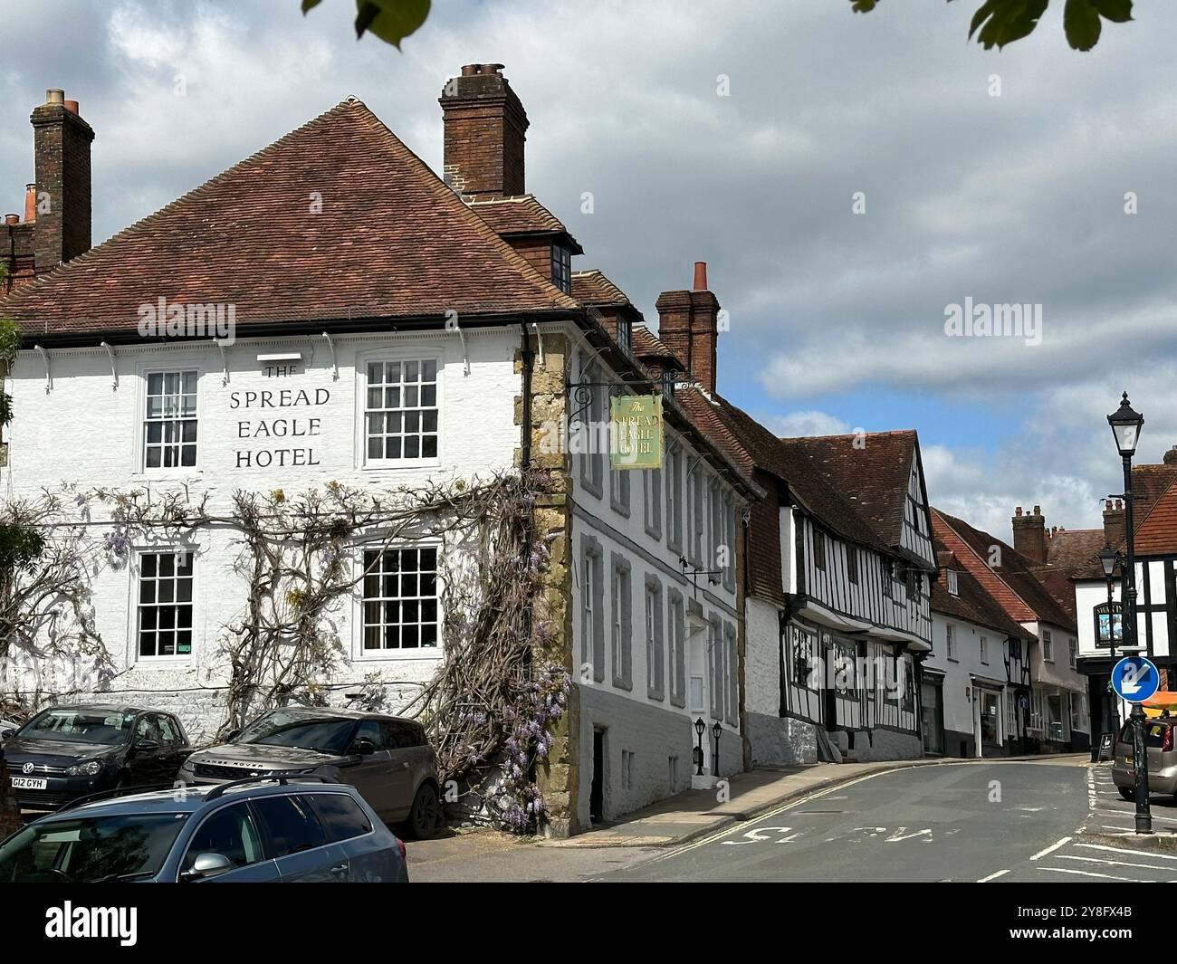 The Spread Eagle hotel and pub, Midhurst market town in the district of