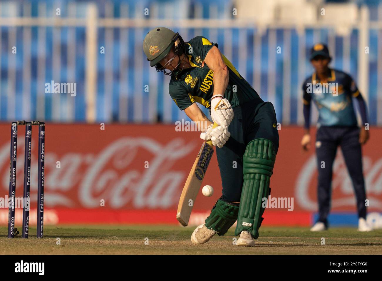 Australia's Ellyse Perry hits a four during the ICC Women's T20 World ...