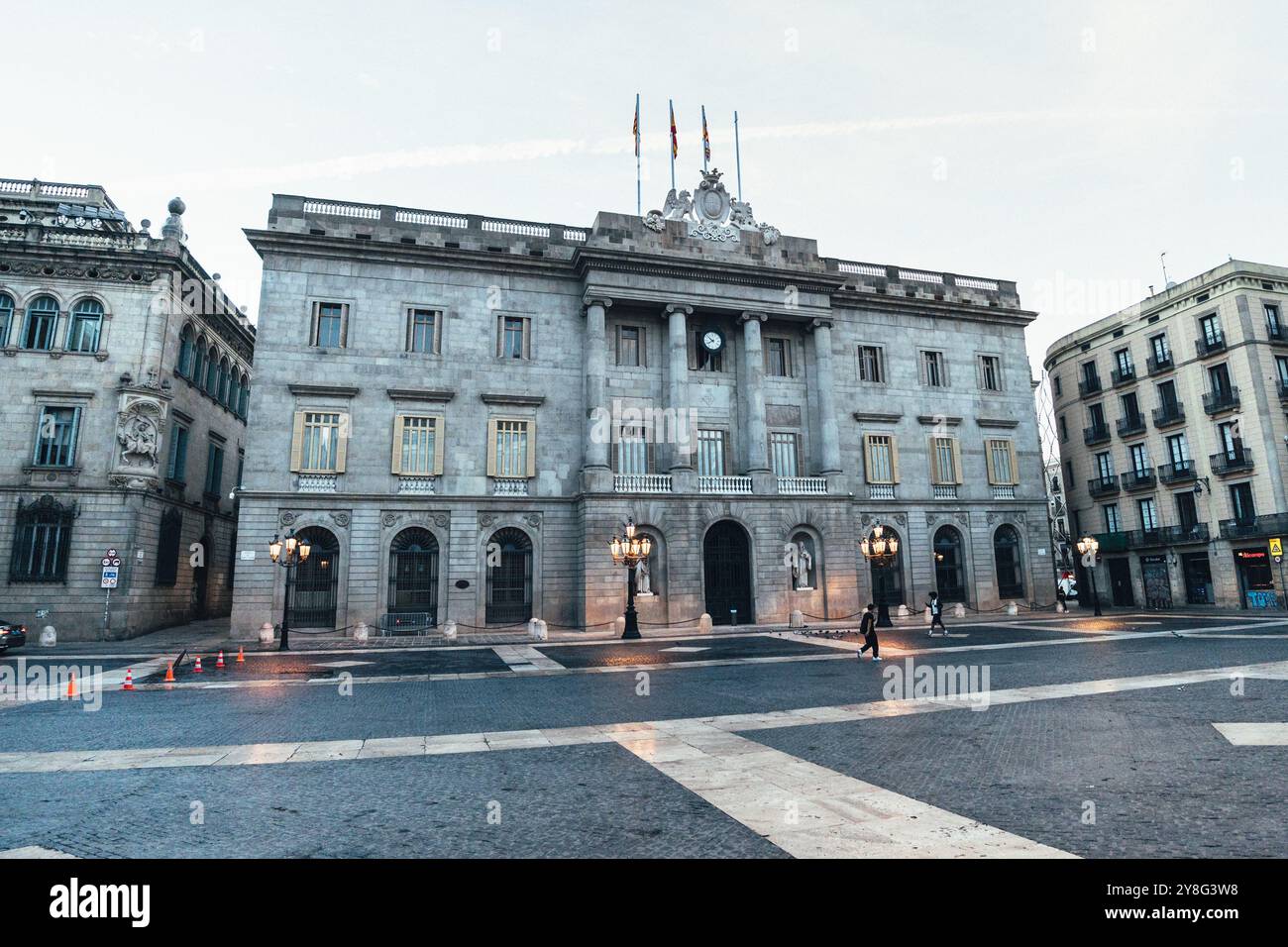 Barcelona Citutat Vella Stock Photo