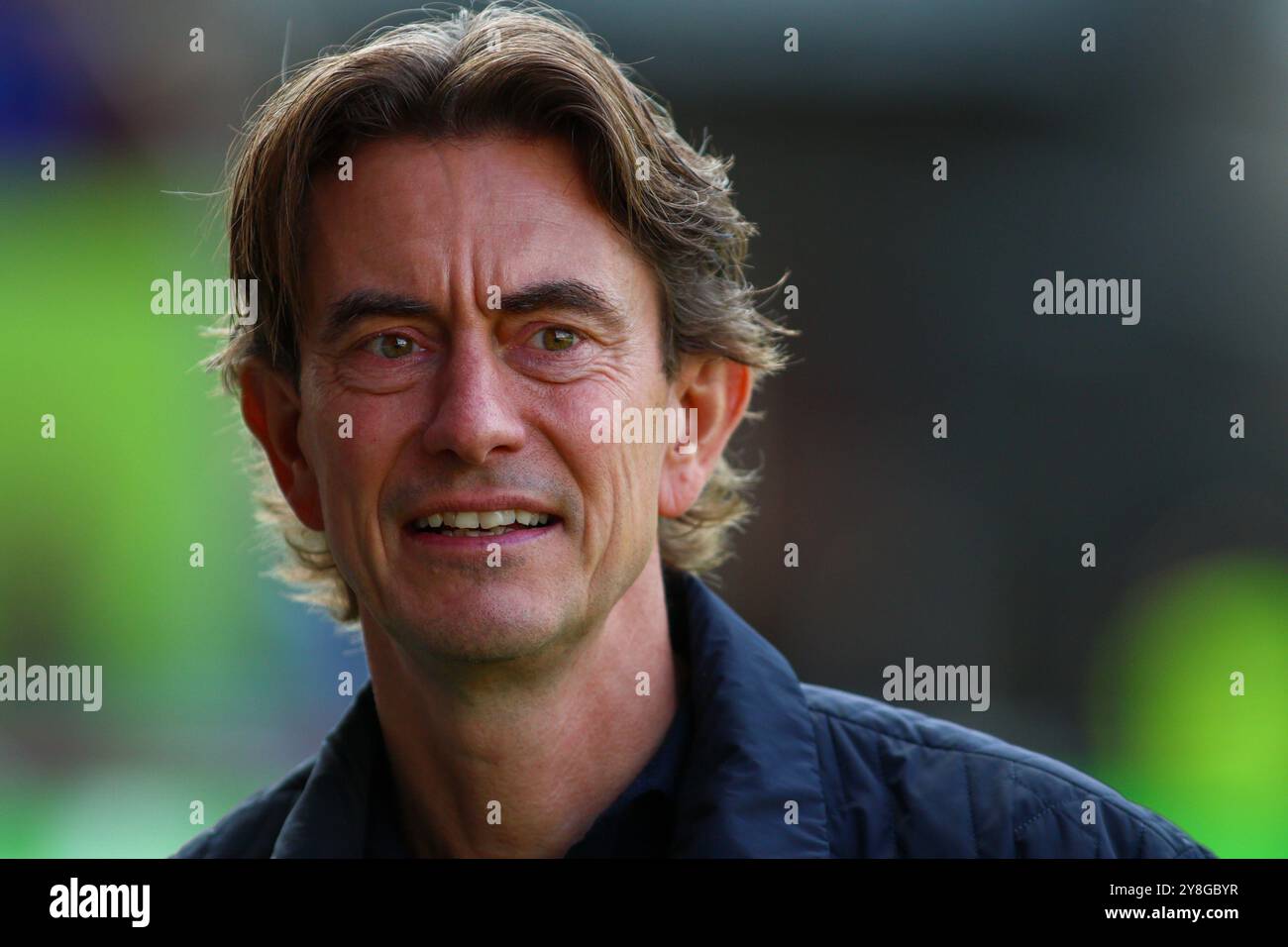 London, UK. 05th Oct, 2024. London, England, October 5th 2024: Brentford manager Thomas Frank during the Premier League game between Brentford and Wolverhampton Wanderers at Gtech Community Stadium in London, England (Alexander Canillas/SPP) Credit: SPP Sport Press Photo. /Alamy Live News Stock Photo