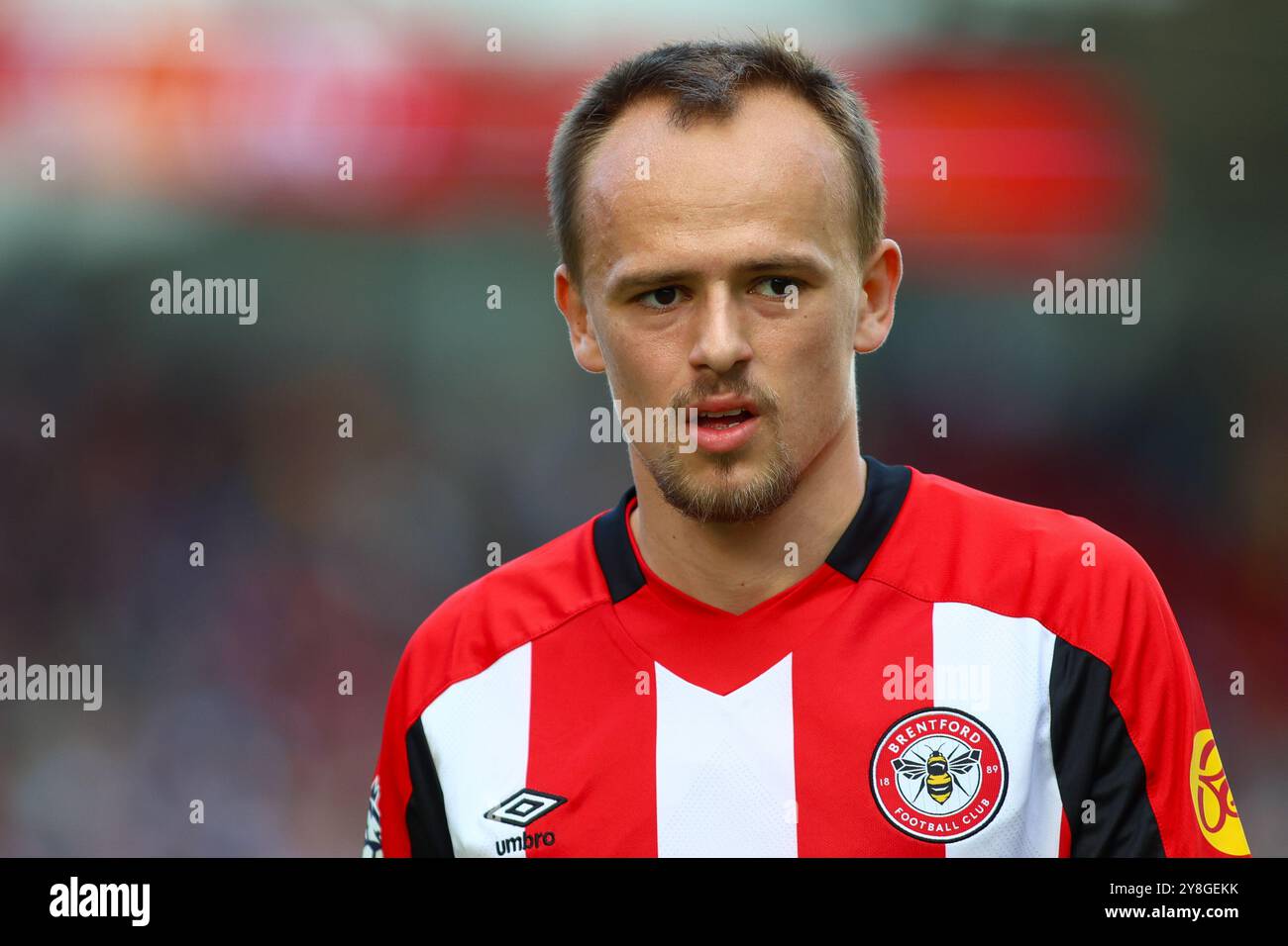 London, UK. 05th Sep, 2024. London, England, October 5th 2024: Mikkel Damsgaard (24 Brentford) during the Premier League game between Brentford and Wolverhampton Wanderers at Gtech Community Stadium in London, England (Alexander Canillas/SPP) Credit: SPP Sport Press Photo. /Alamy Live News Stock Photo