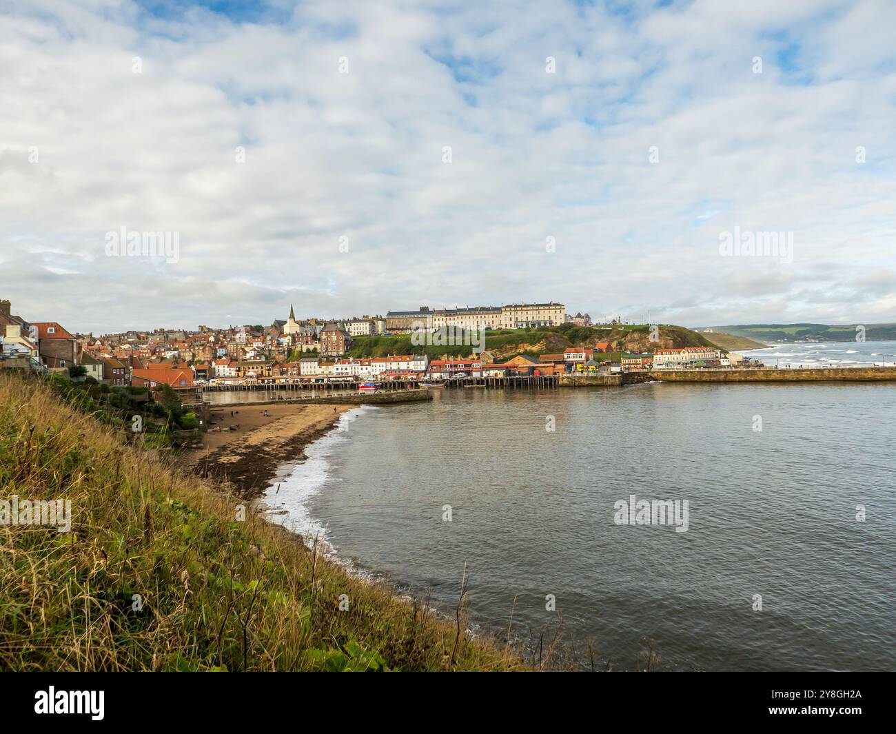 The seaside town of Whitby on the North Yorkshire coast Stock Photo - Alamy
