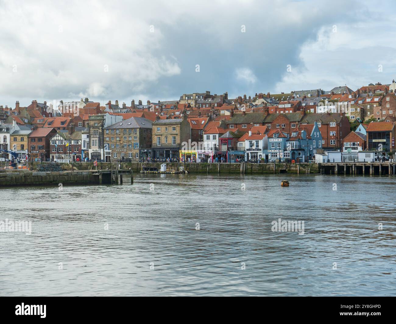 The seaside town of Whitby, North Yorkshire coast Stock Photo - Alamy