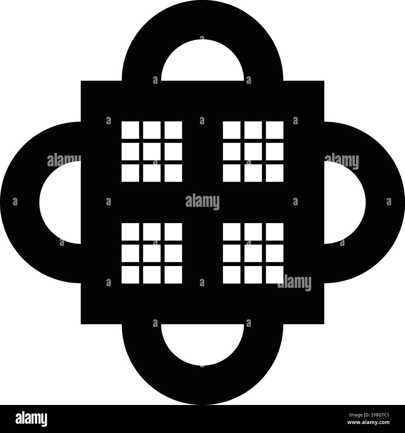 Abusua Pa Adinkra West African Symbol. An Abusua pa adinkra symbol meaning  good family and representing unity, kinship and support Stock Vector Image  & Art - Alamy