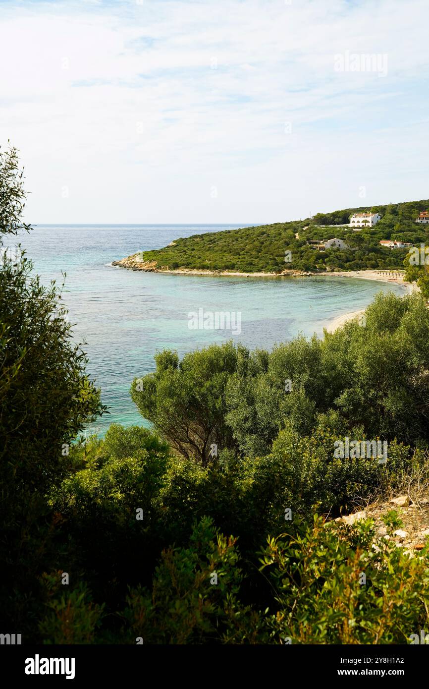 the pristine beaches of Sant'Antioco Island, southern Sardinia, Italy ...